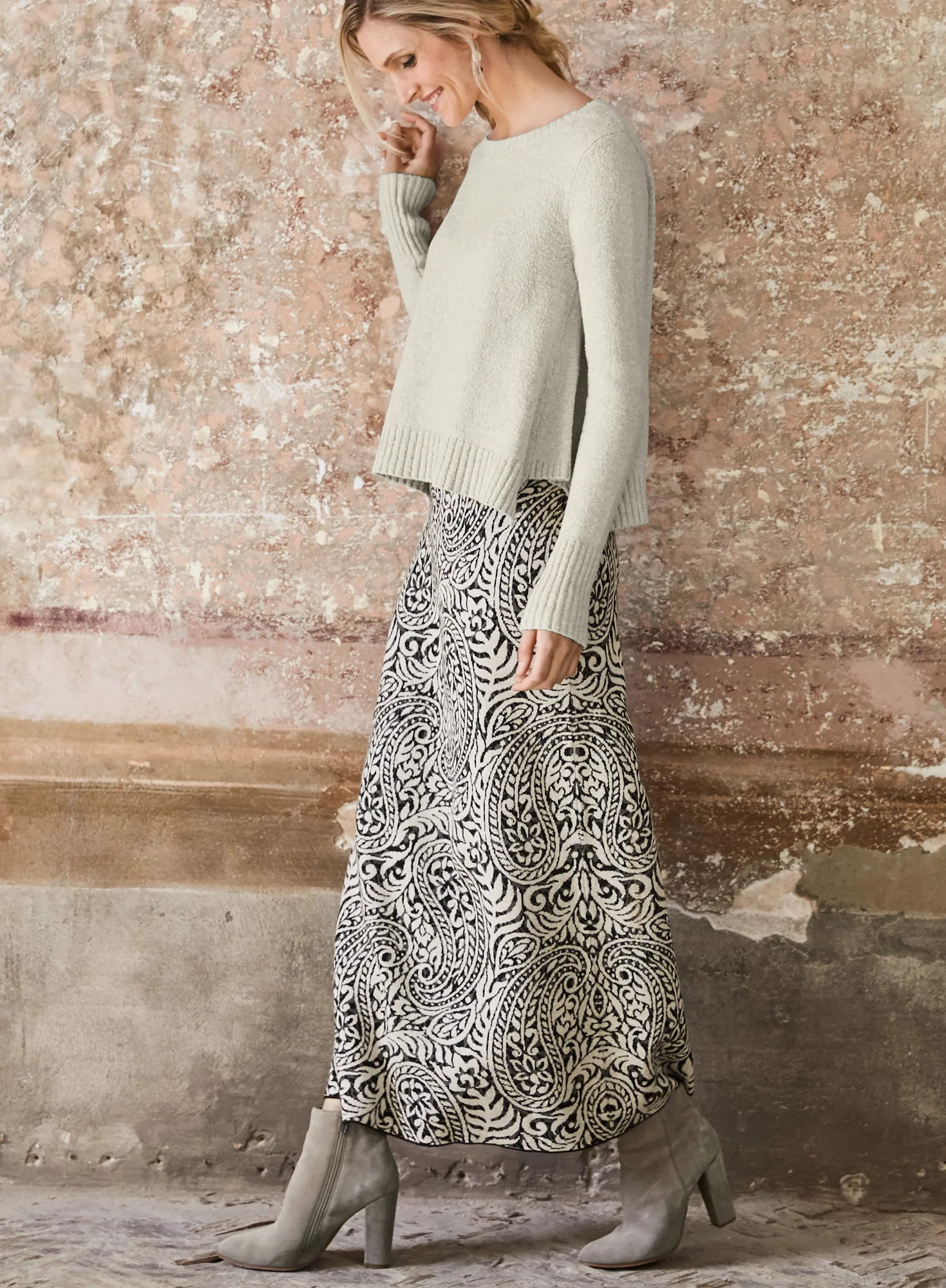 Paisley Maxi-Skirt - Image 4