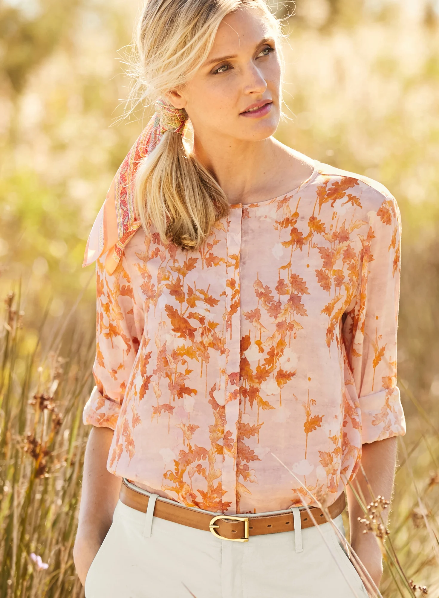 Paisley Silk Bandana - Image 5