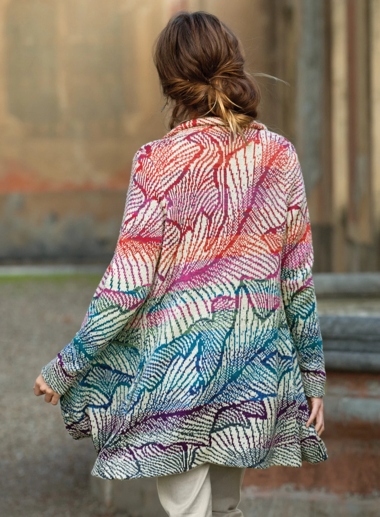 Palmette Knit Jacket - Image 2