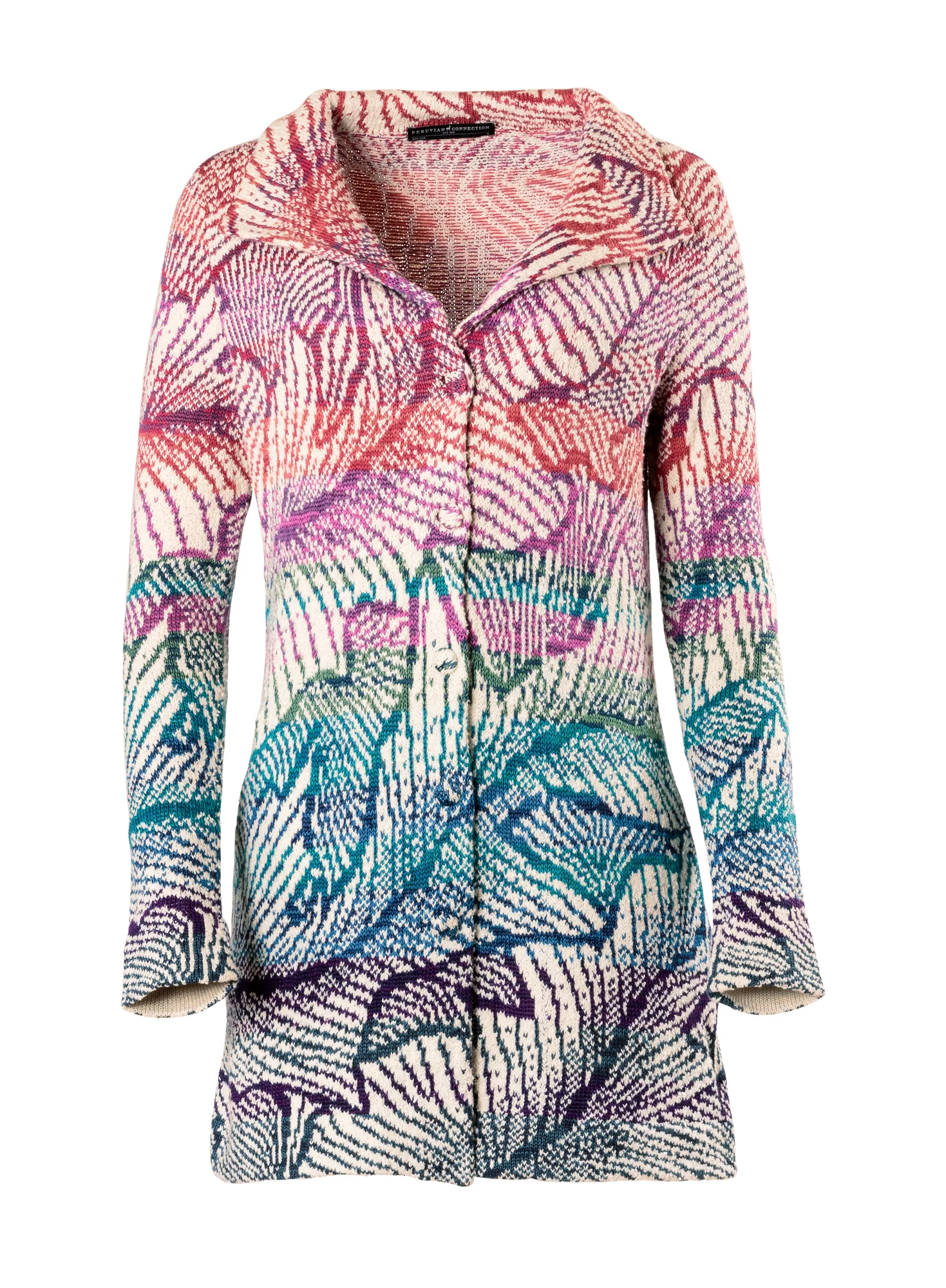 Palmette Knit Jacket - Image 3