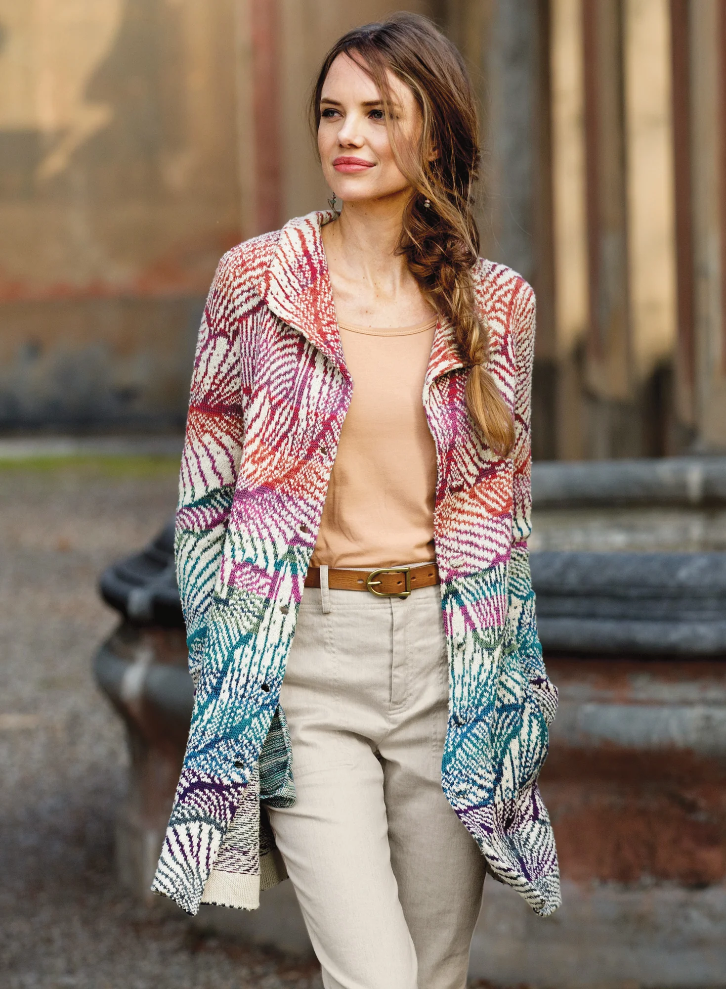 Palmette Knit Jacket - Image 5