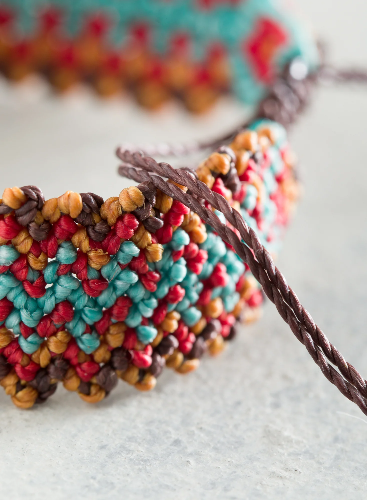 Paracas Macrame Bracelet - Image 2