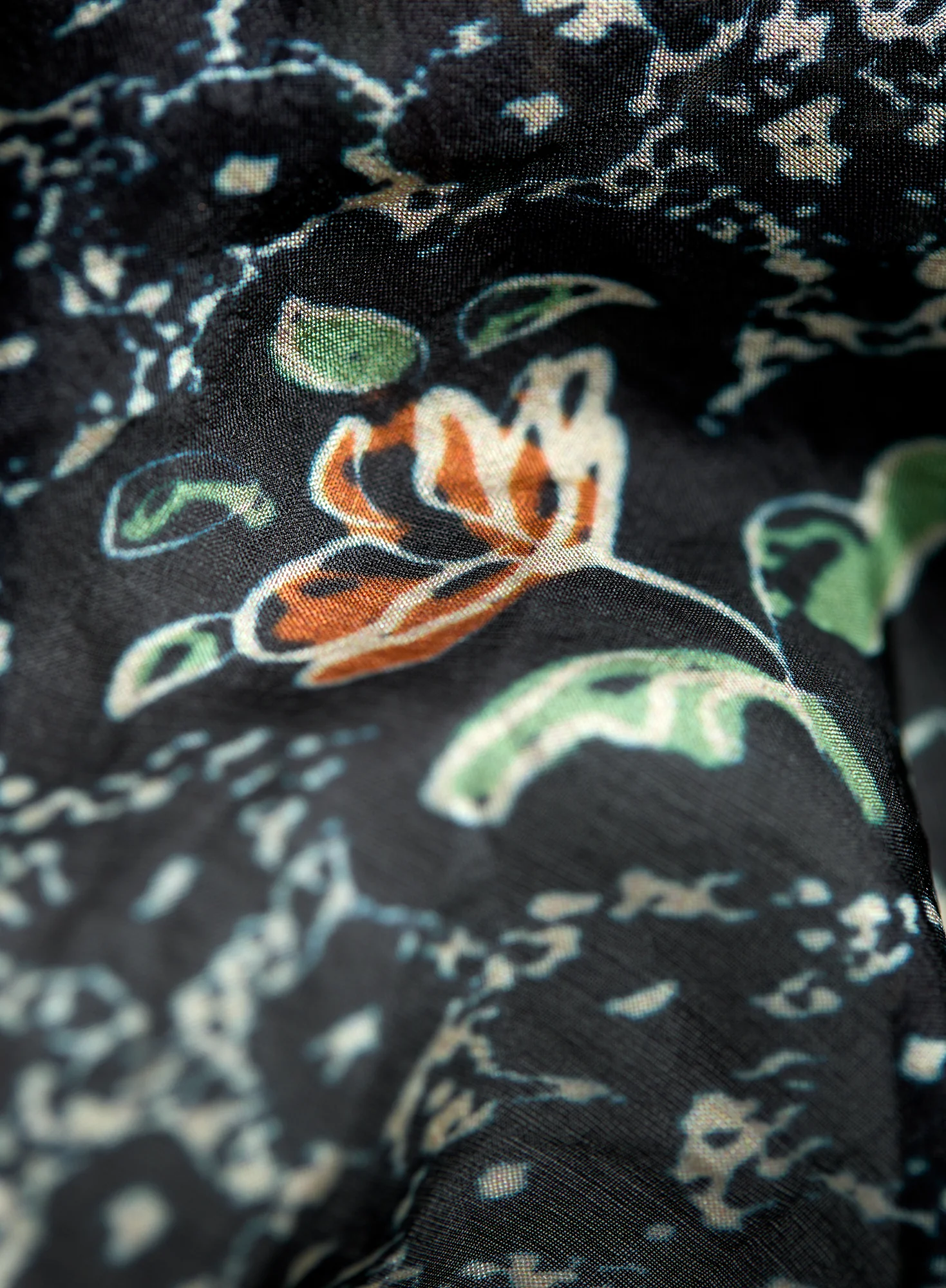 Paris Rose Silk Bandana - Image 2