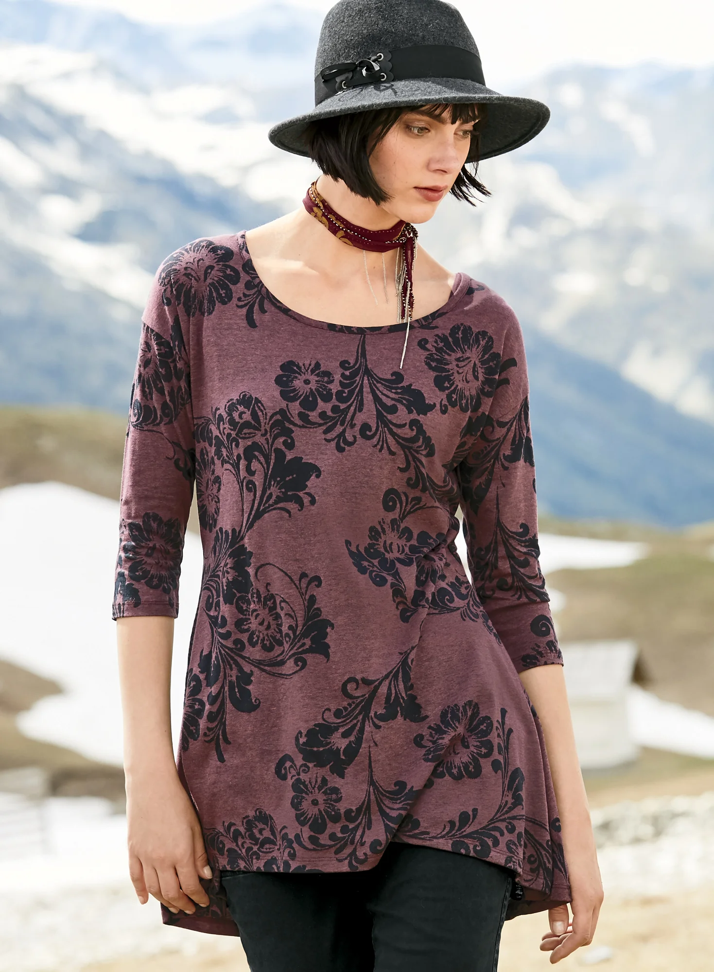 Passion Flower Tunic