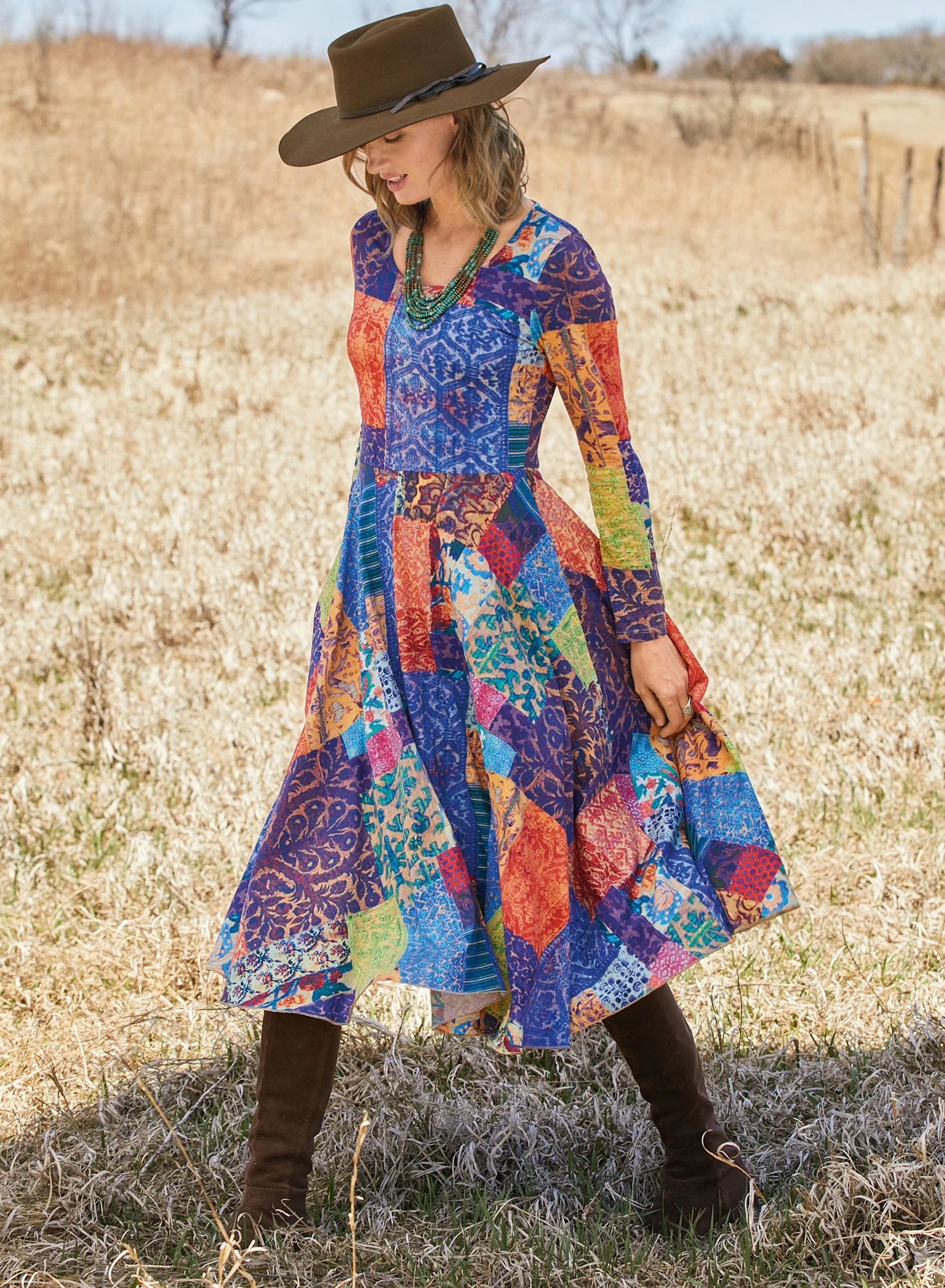 Patchwork Dress - Image 6