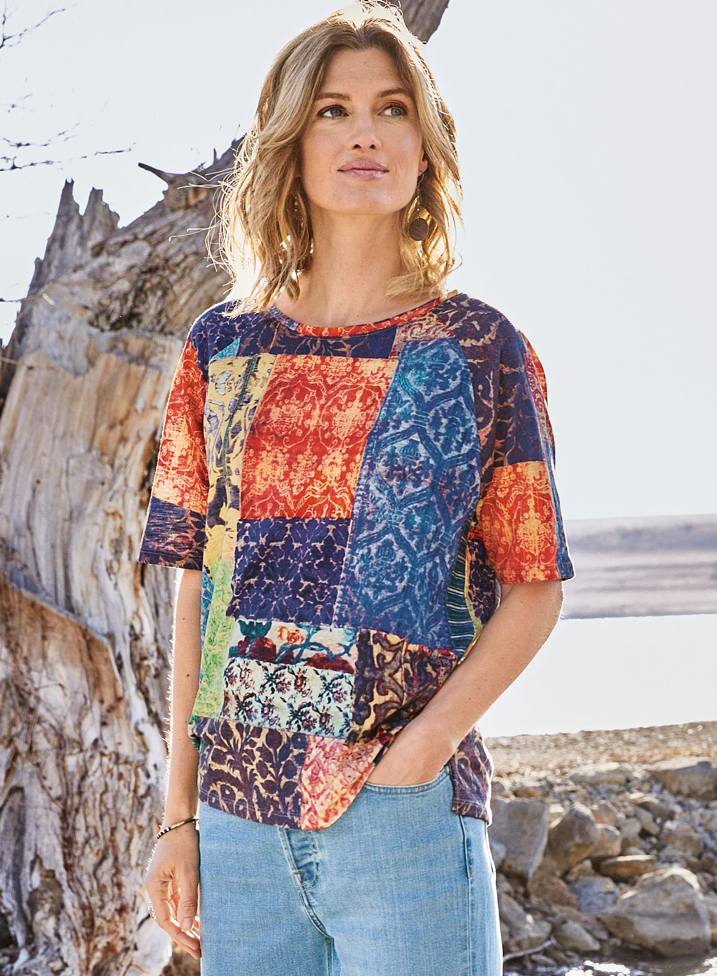 Patchwork Tee