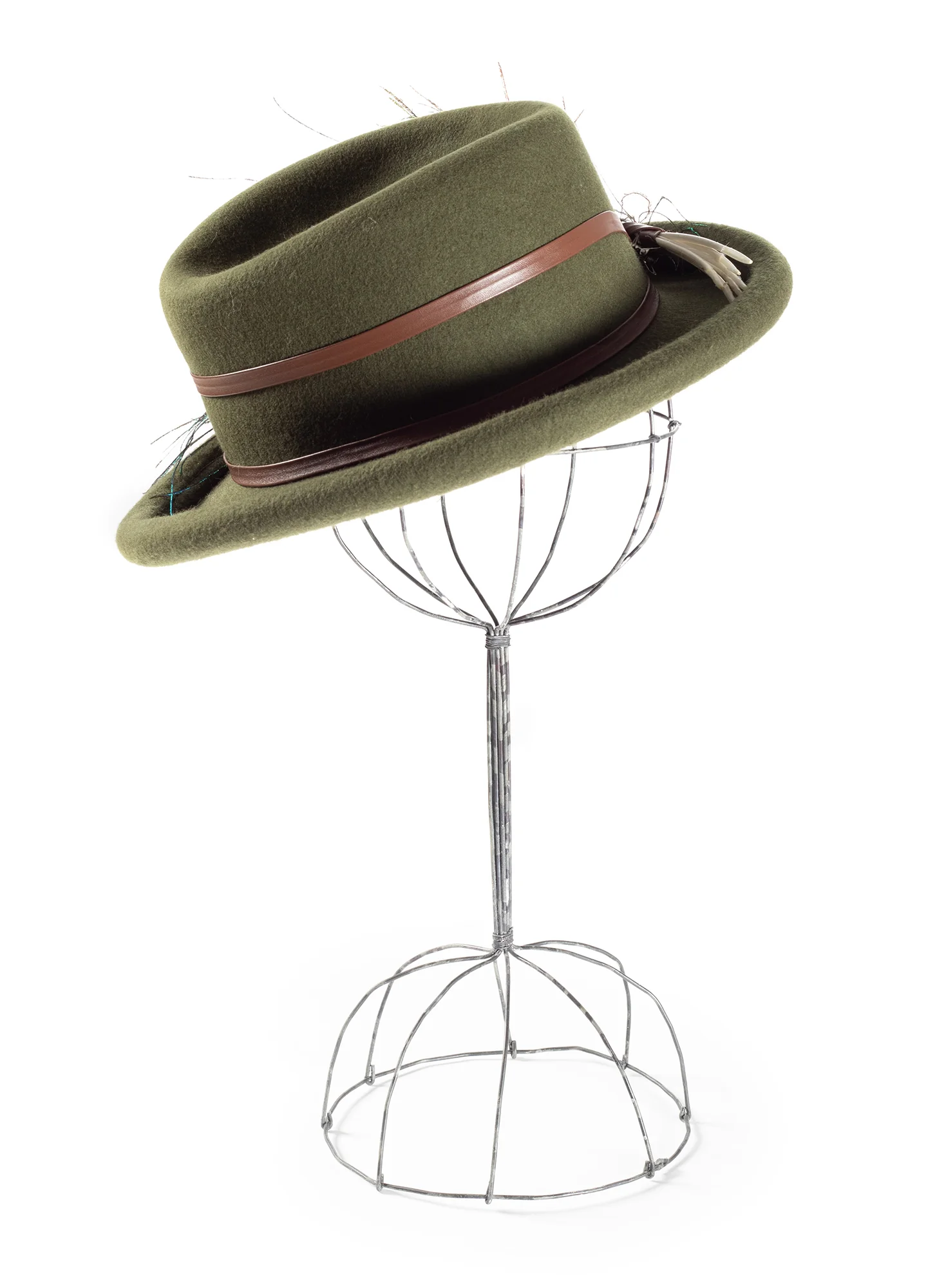 Peacock Feather Hat - Image 2