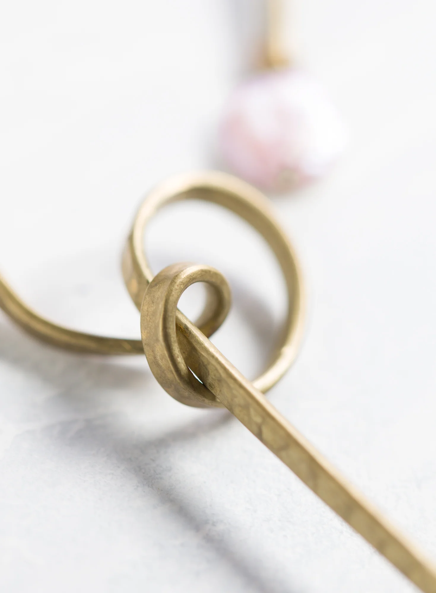 Pearl With A Twist Earrings - Image 2