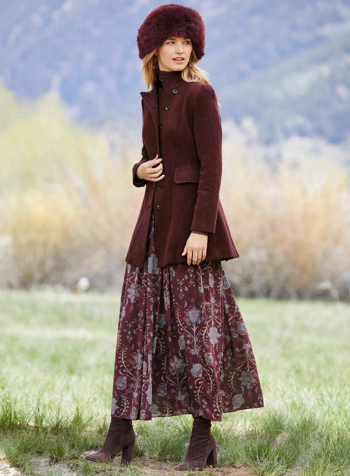 Persian Brocade Maxi-Skirt - Image 5