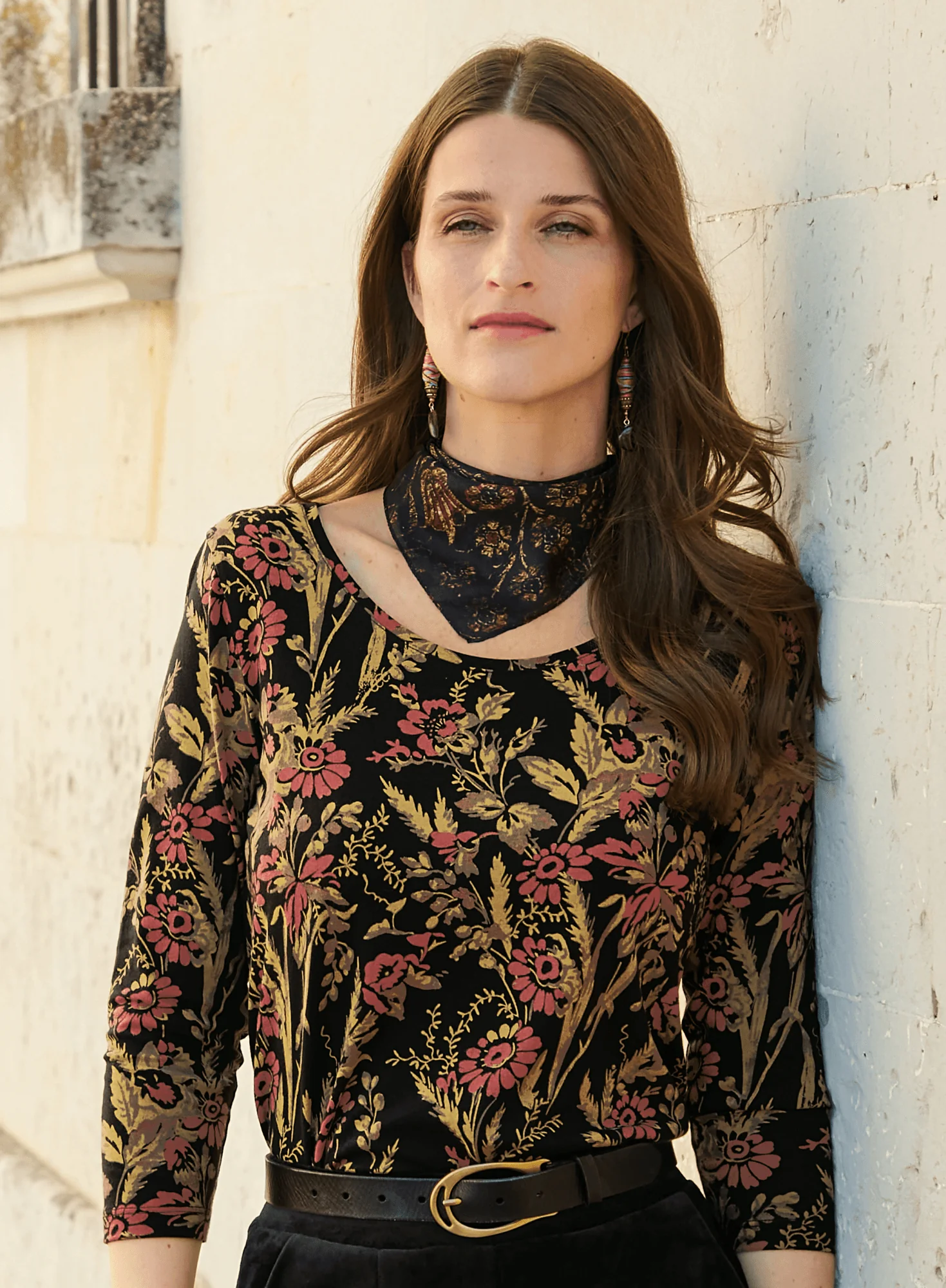 Persian Gardens Silk Bandana - Image 4