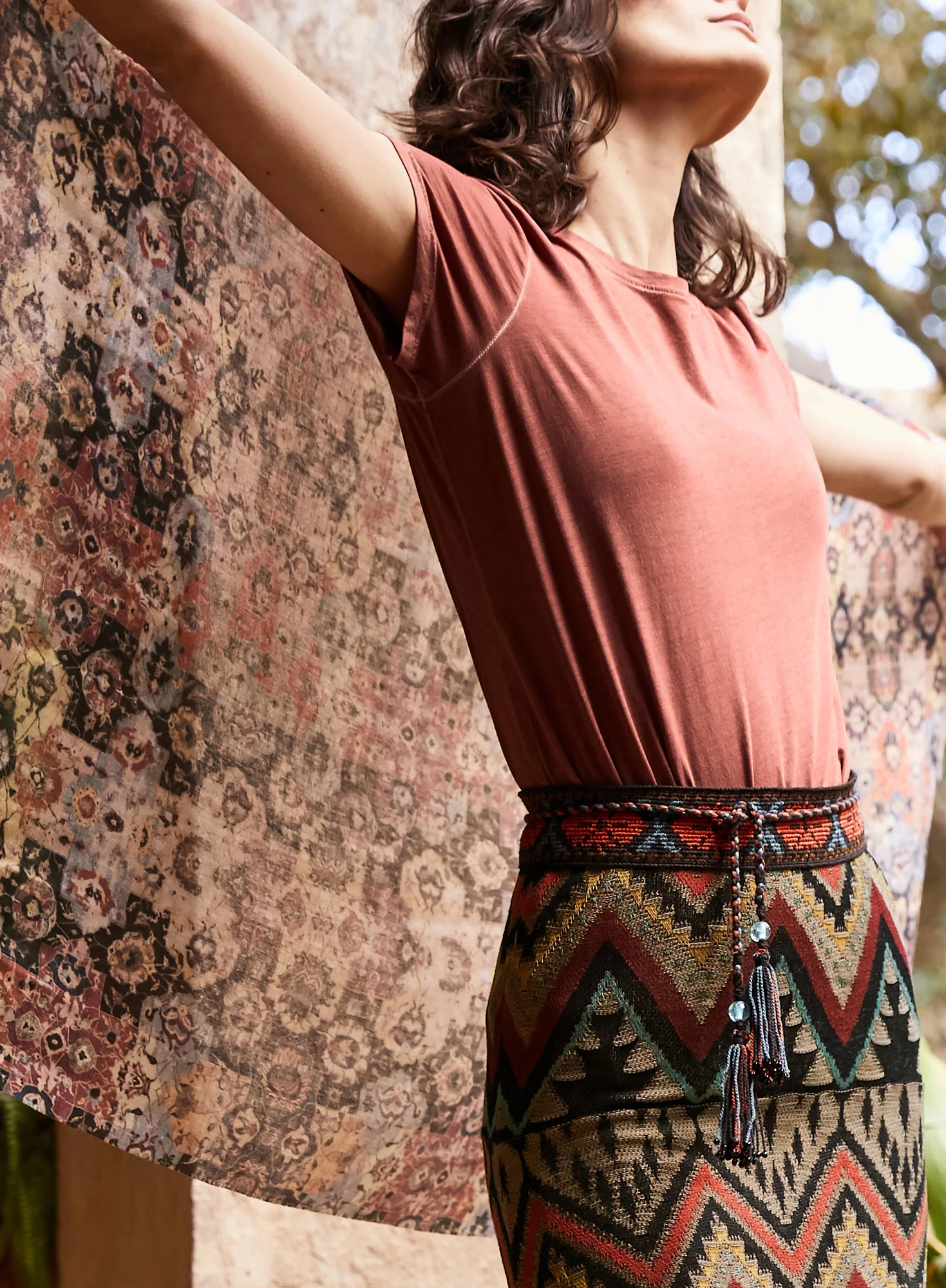 Persian Patchwork Scarf - Image 4