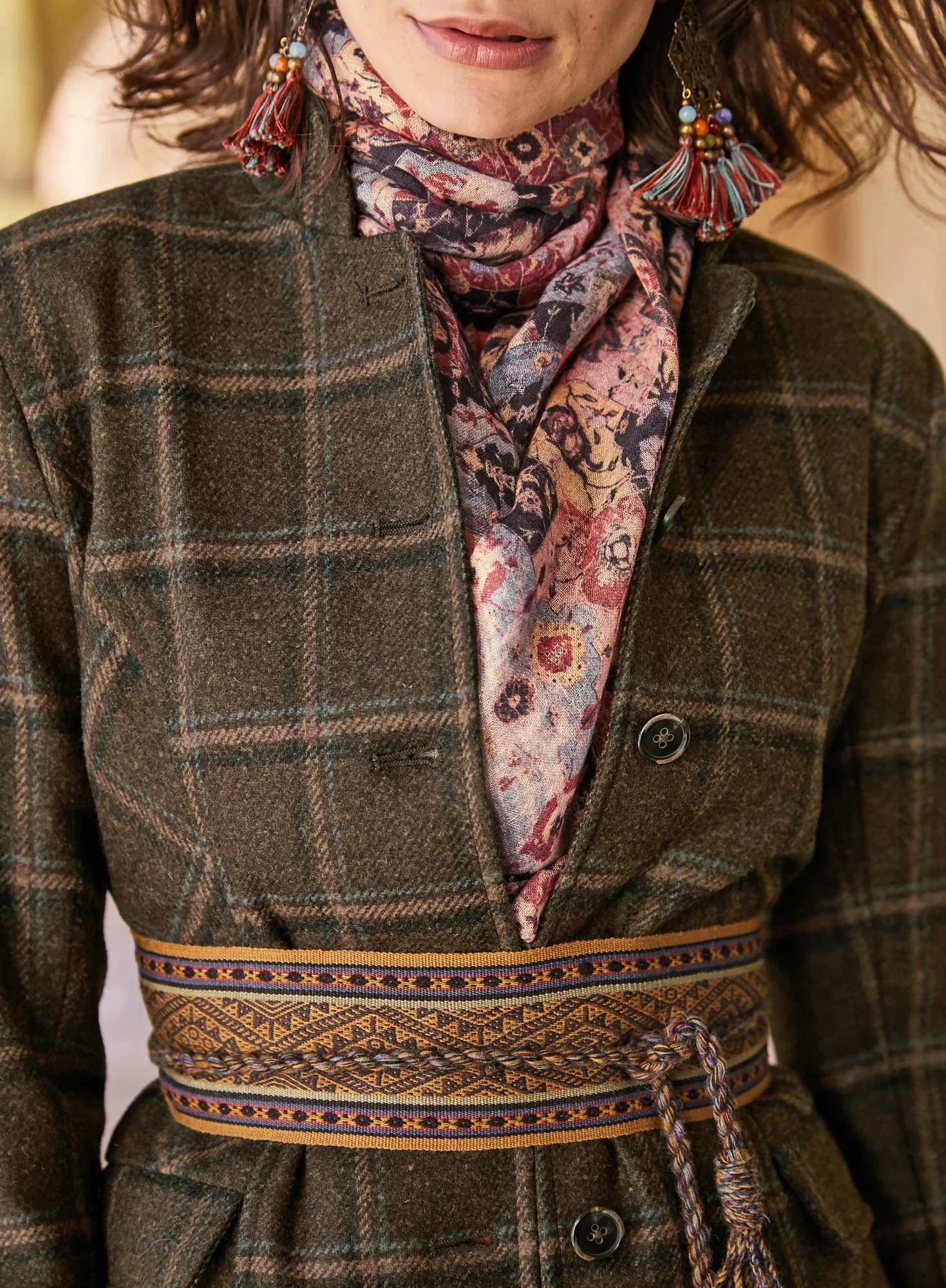Persian Patchwork Scarf - Image 6
