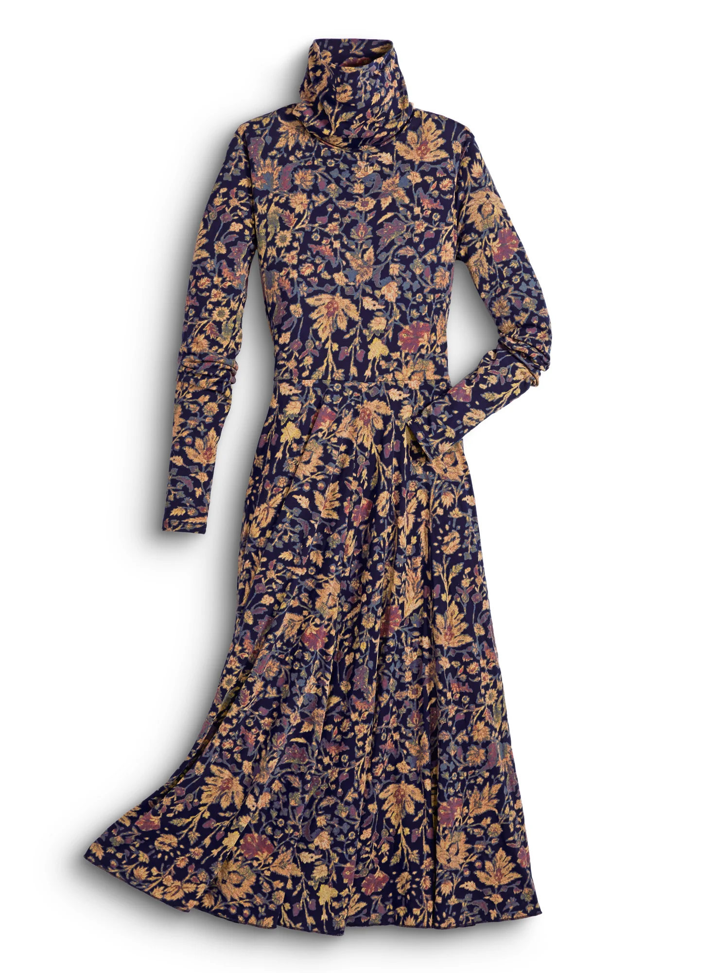 Persian Rose T-Neck Dress - Image 4