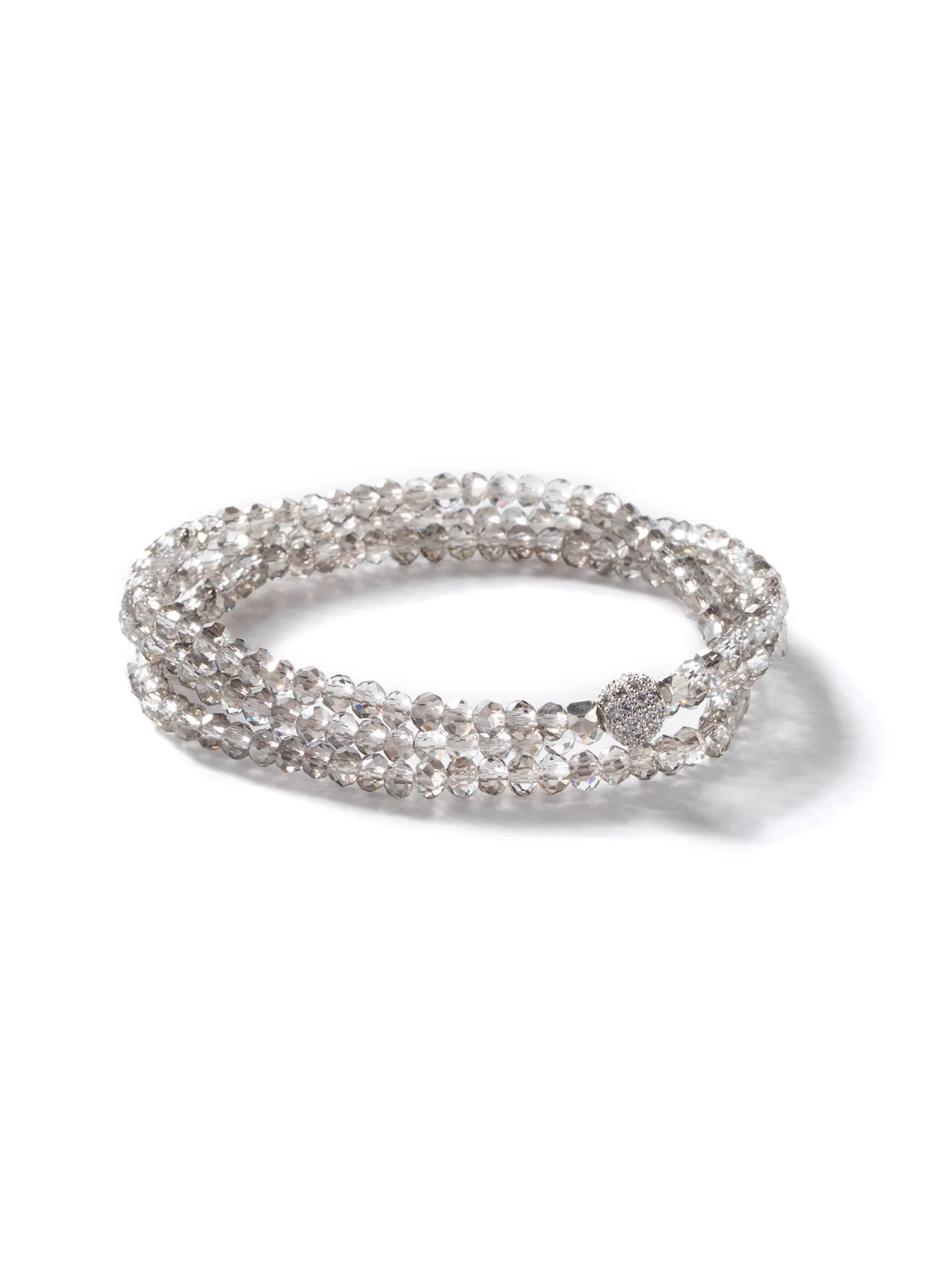 Petra Crystal Wrap Bracelet