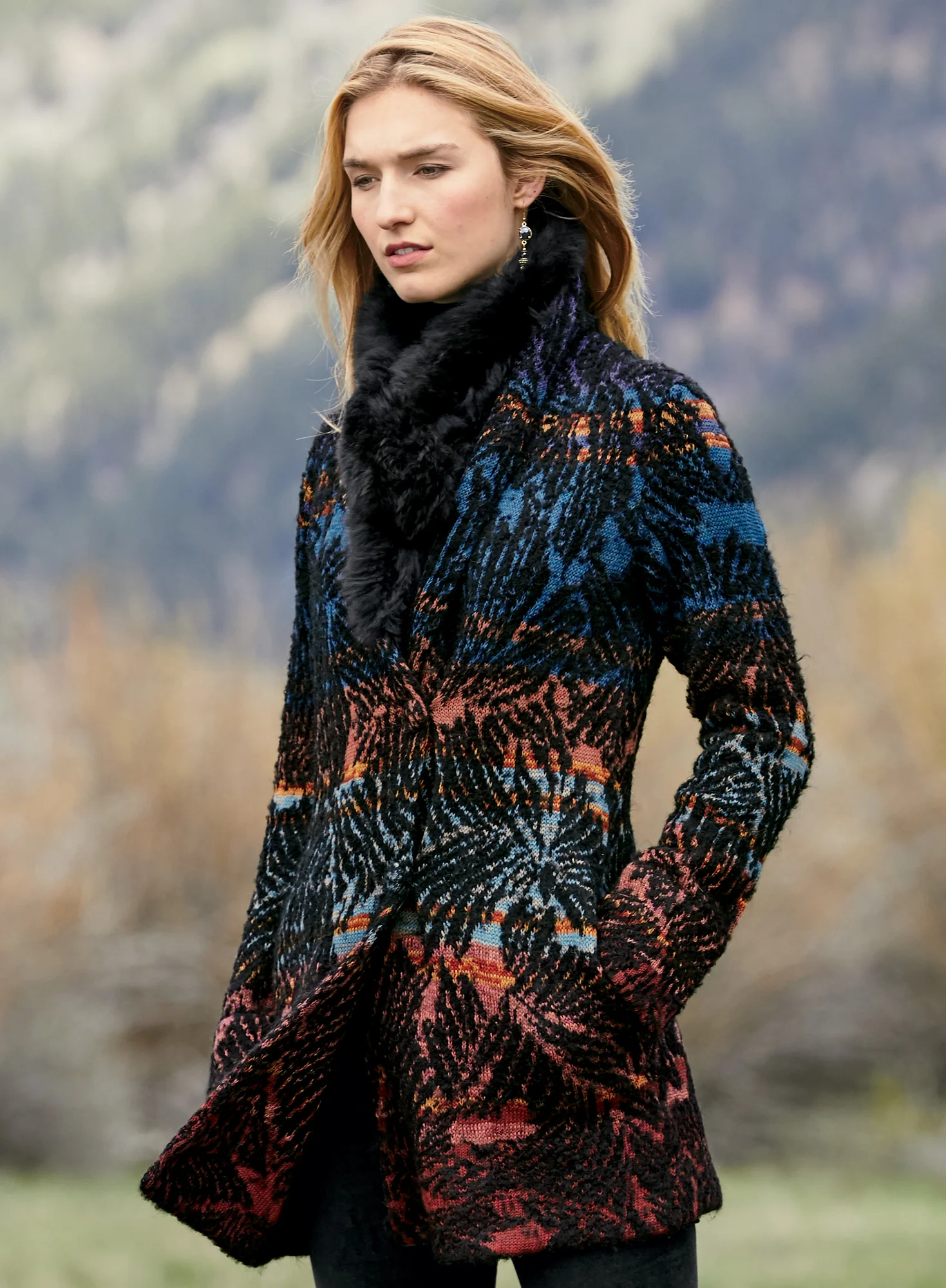Philomena Knit Coat