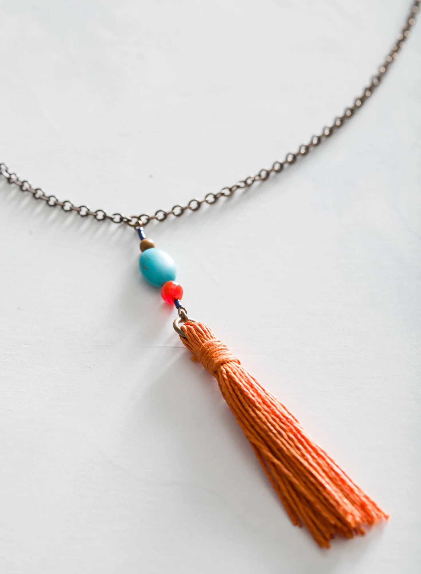 Pilar Tassel Necklace - Image 2