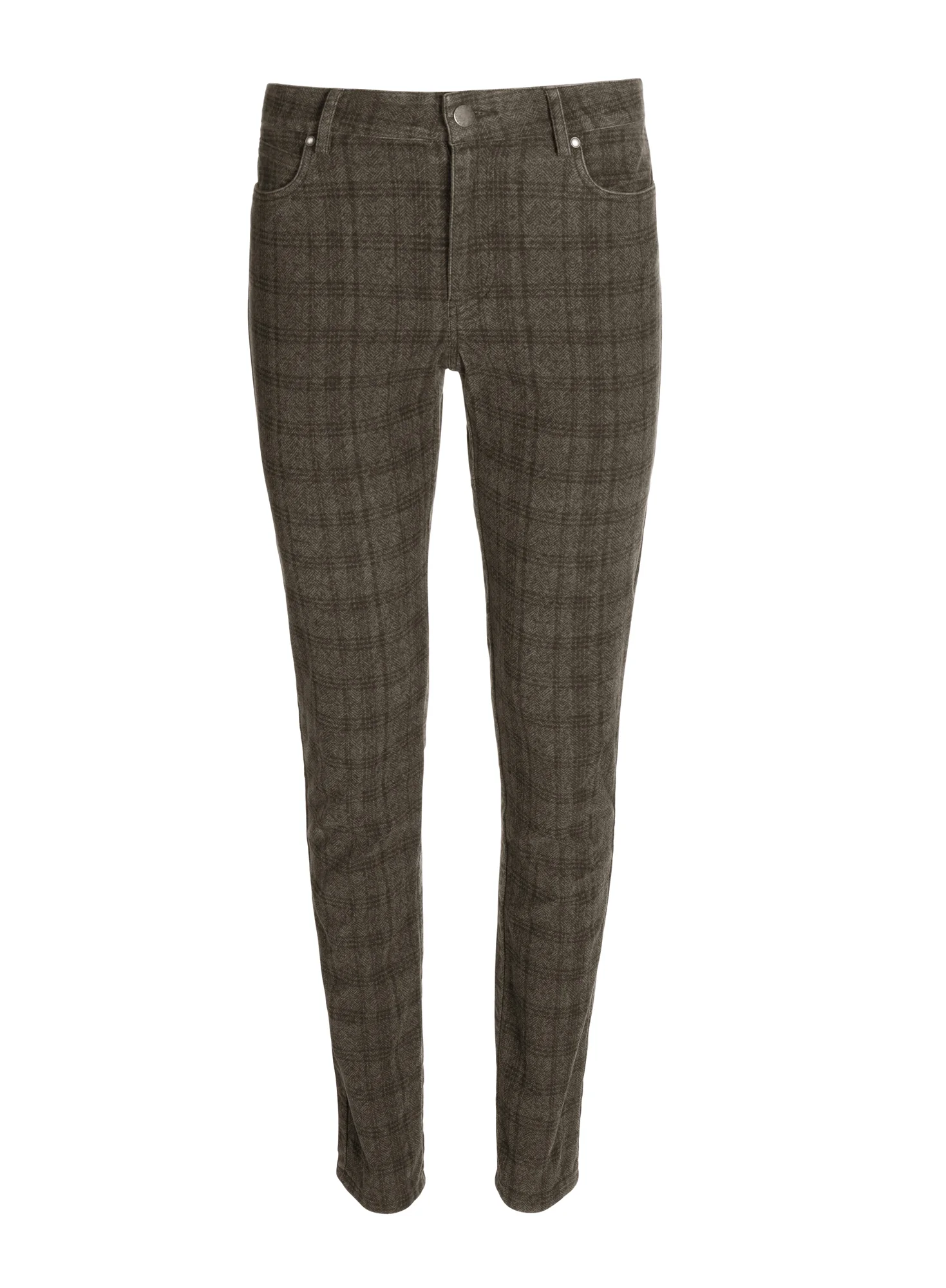 Plaid Moleskin Pants - Image 4