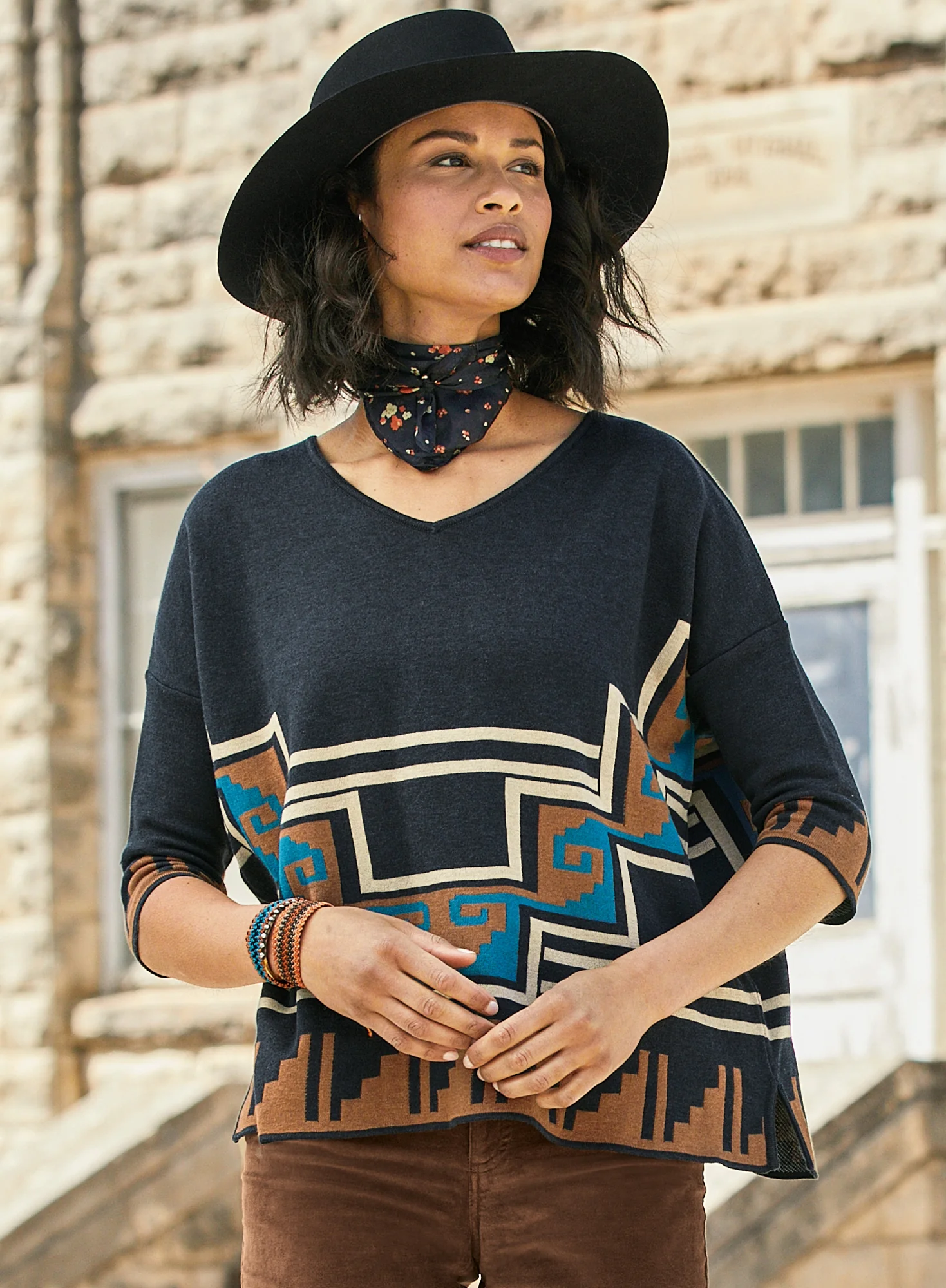 Polychrome Pullover