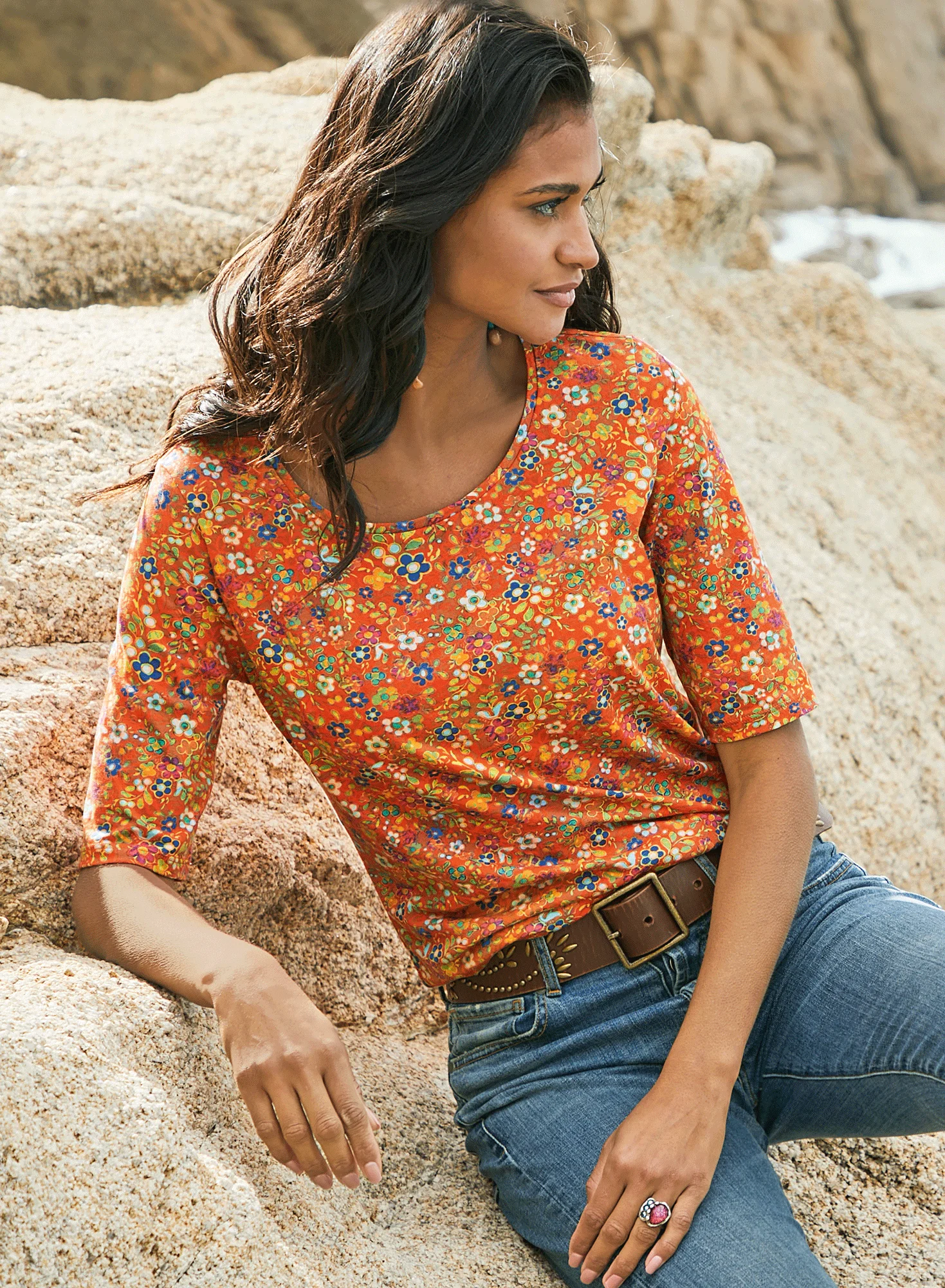 Portulaca Tee