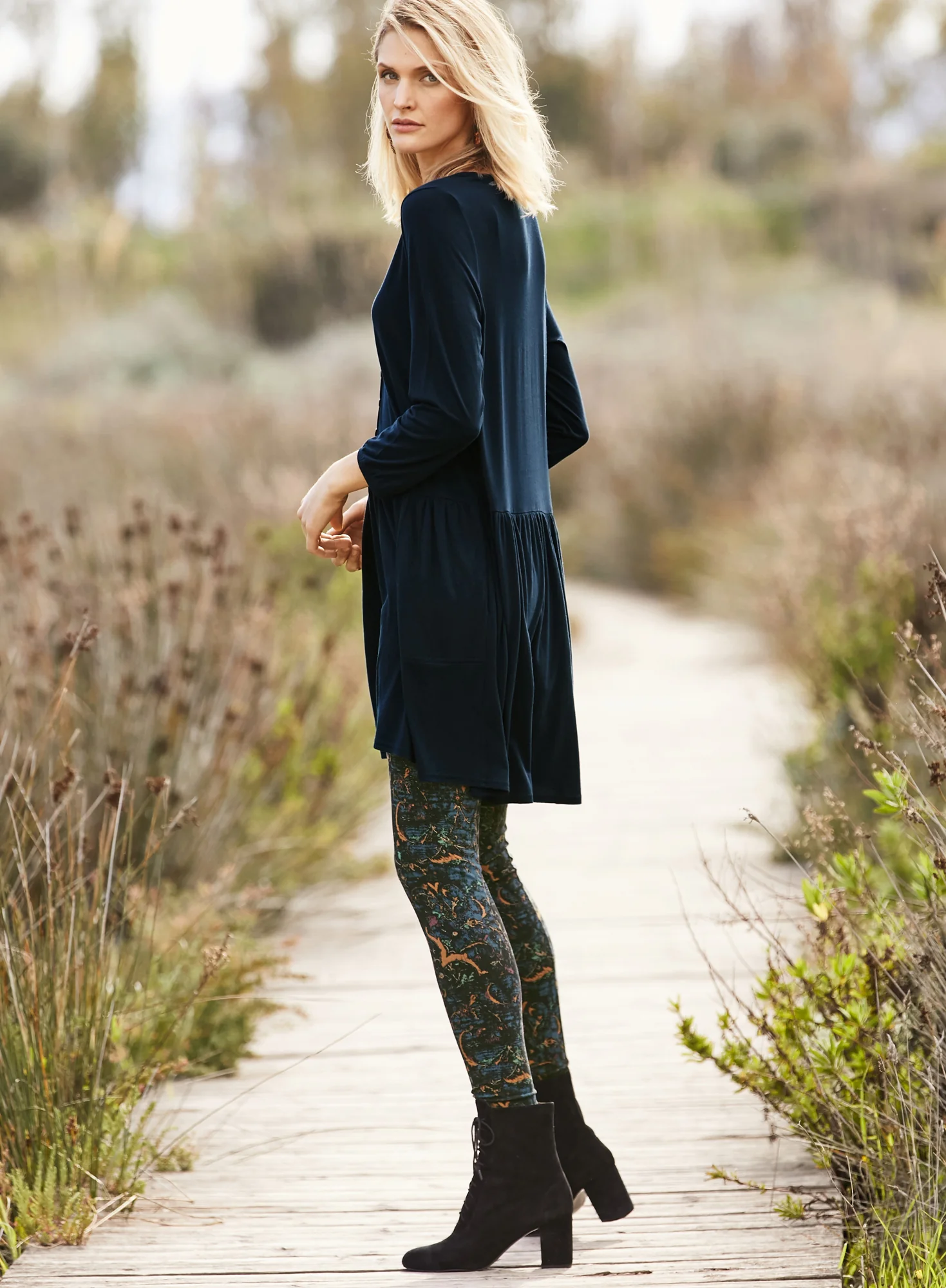 Printed Spa Leggings - Image 2