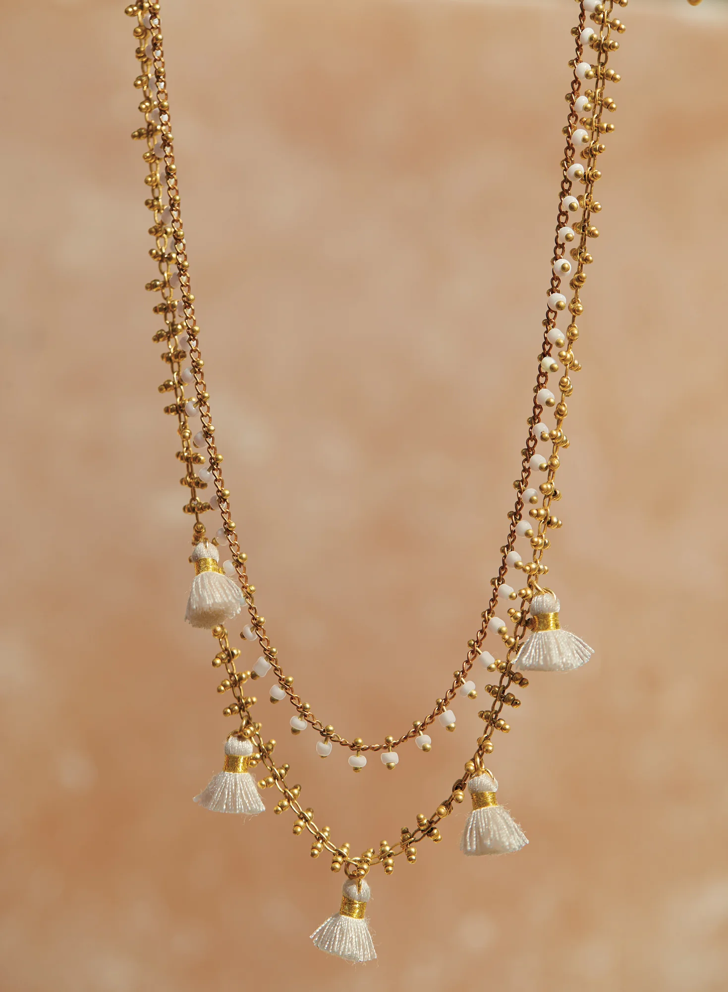 Priya Double-Strand Necklace - Image 3