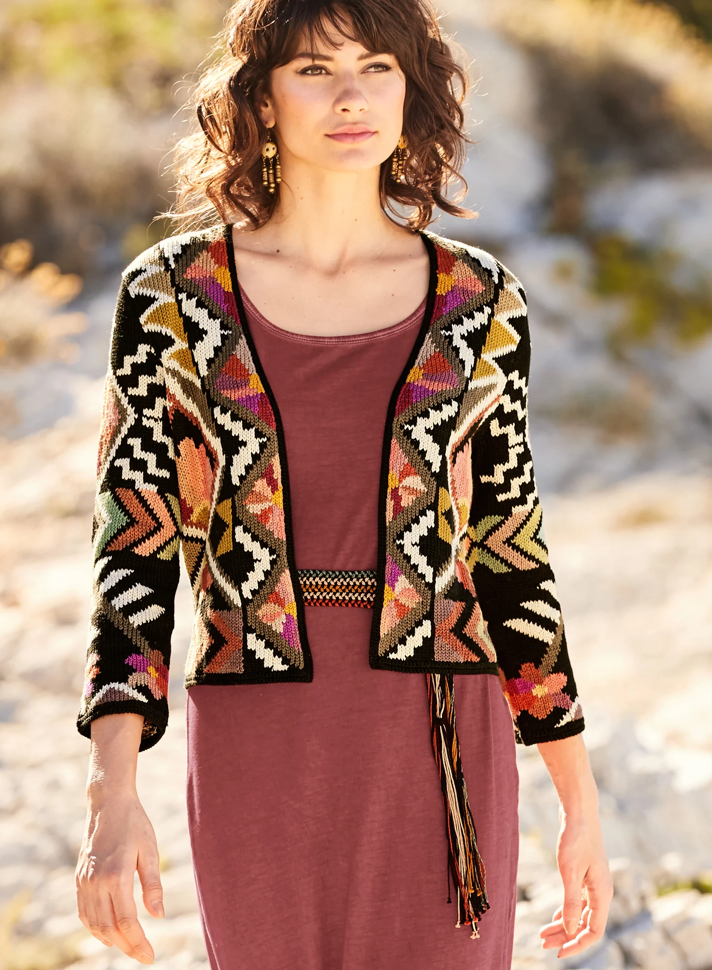 Puno Festival Knit Jacket - Image 6