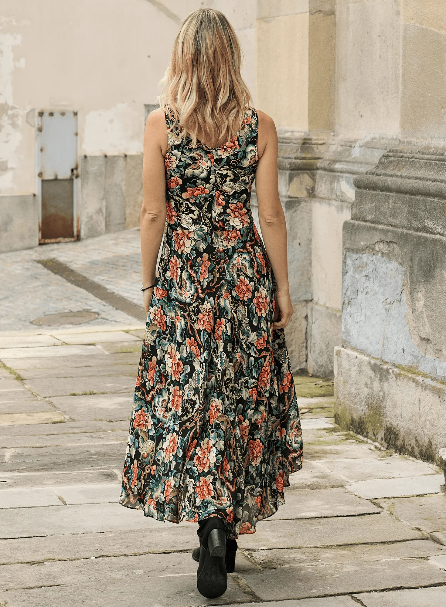 Qing Floral Dress - Image 2