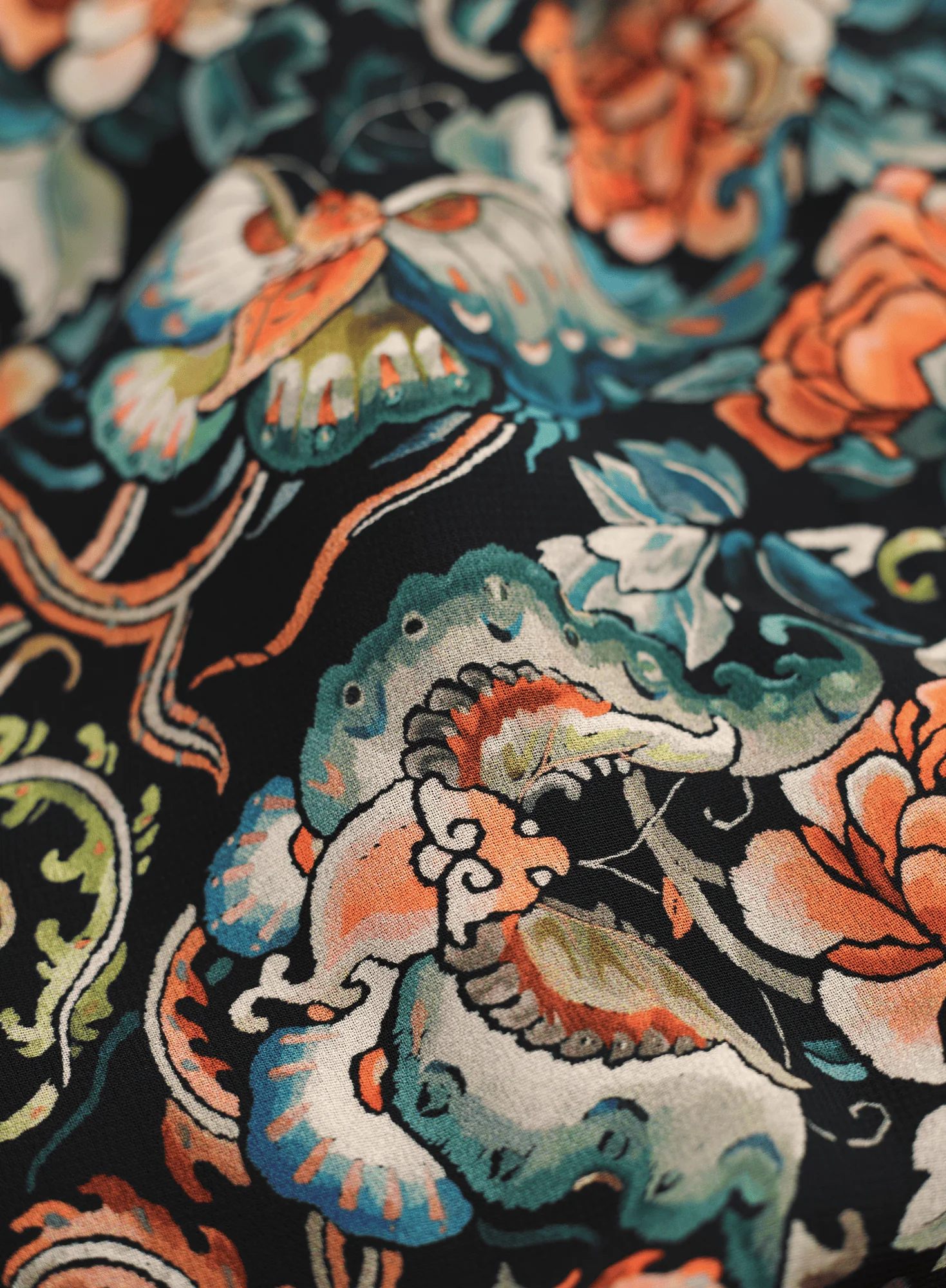 Qing Floral Dress - Image 3