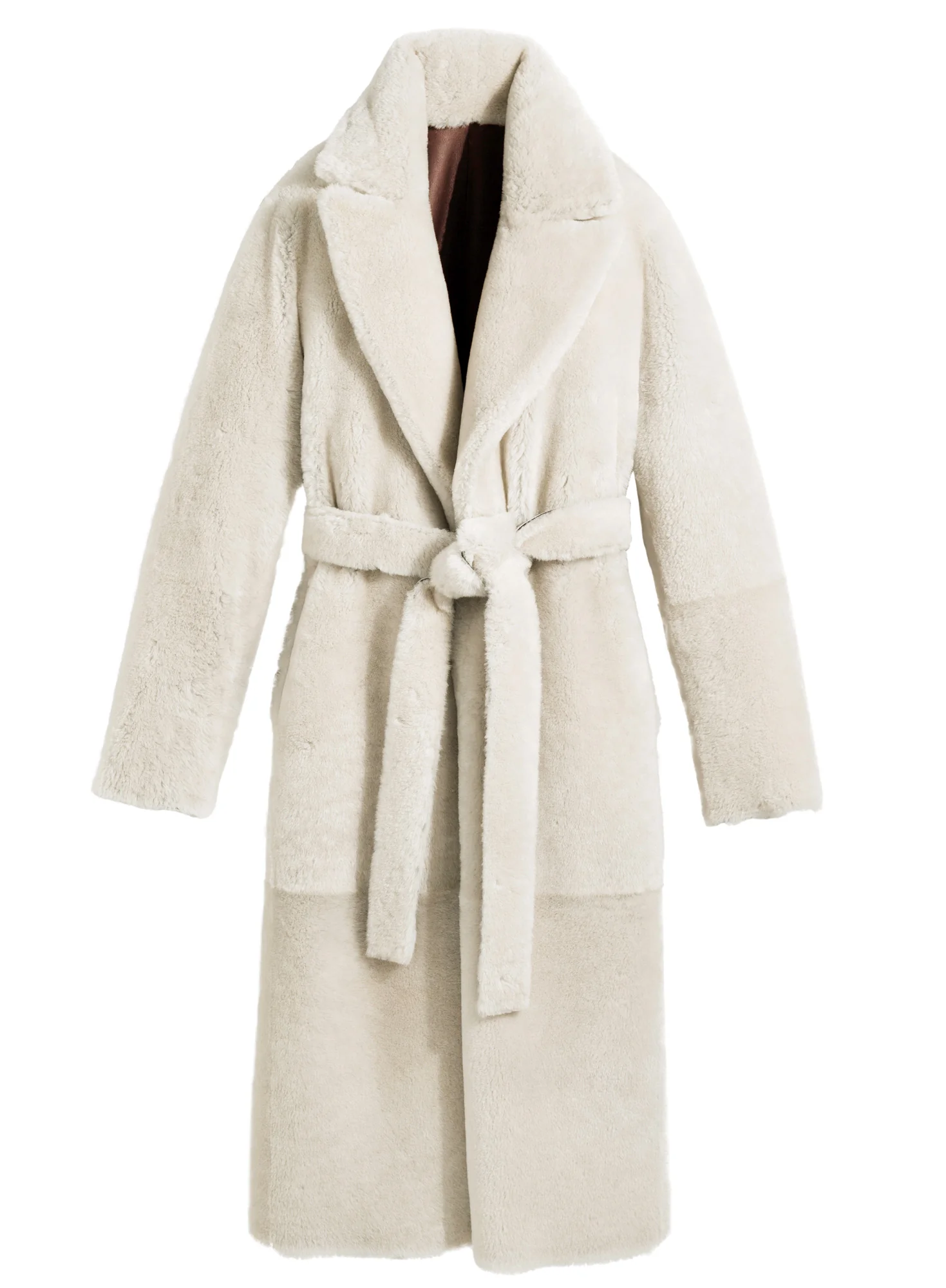 Reversible Shearling Trench - Image 3