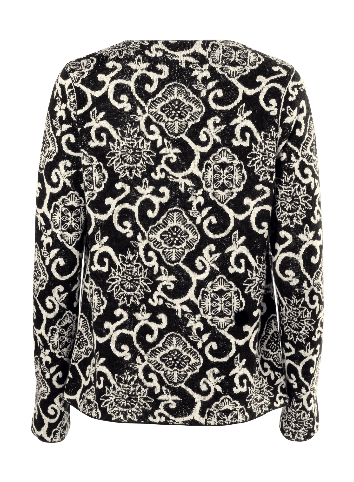 Reversible Textile Cardigan - Image 4