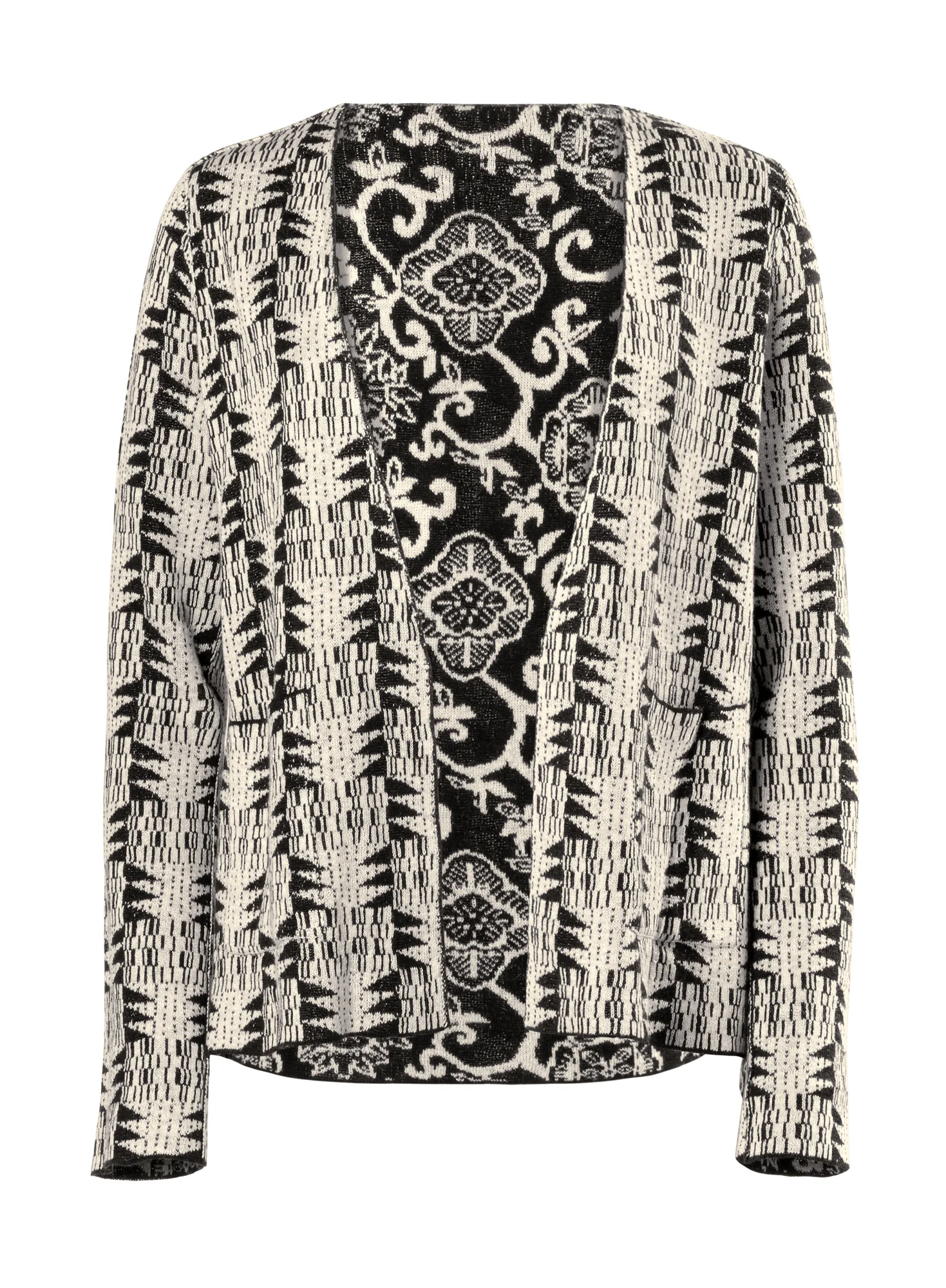 Reversible Textile Cardigan - Image 8
