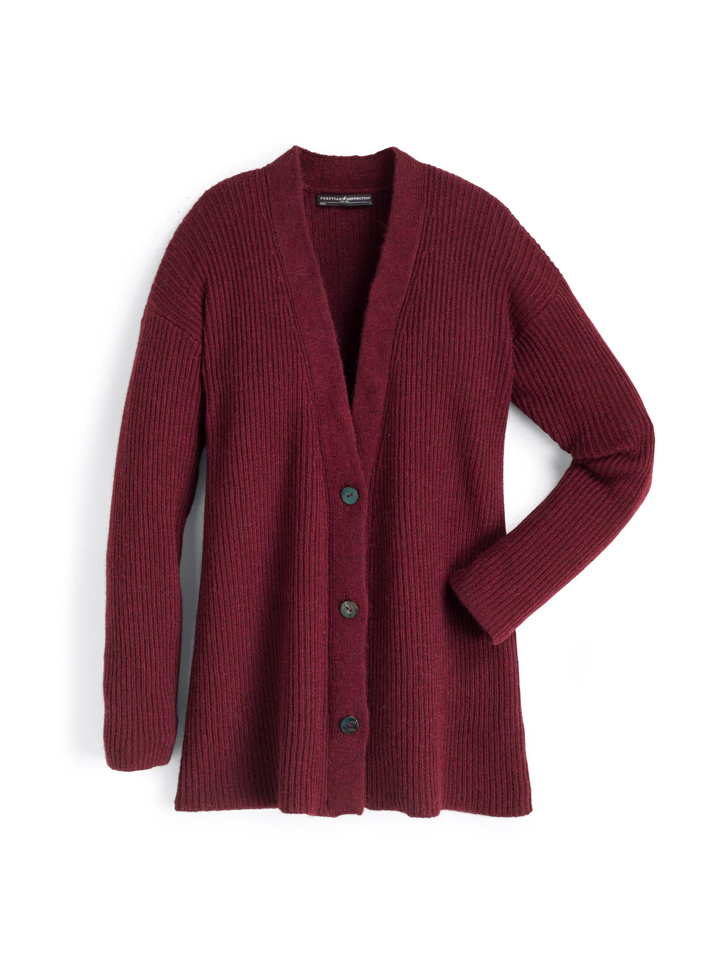 Ribbed Boyfriend Cardigan