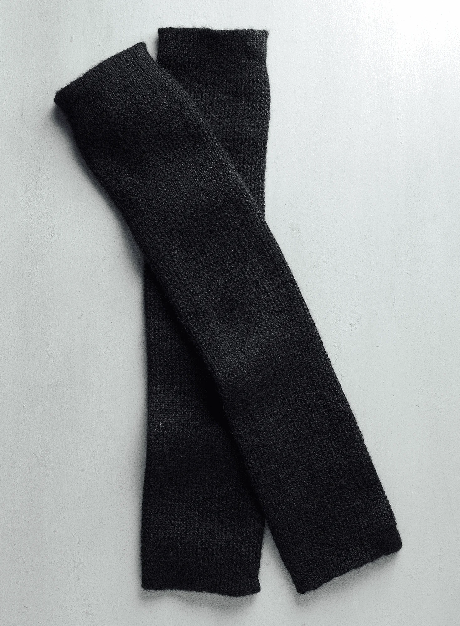 Ribbed Fingerless Gloves - Image 2