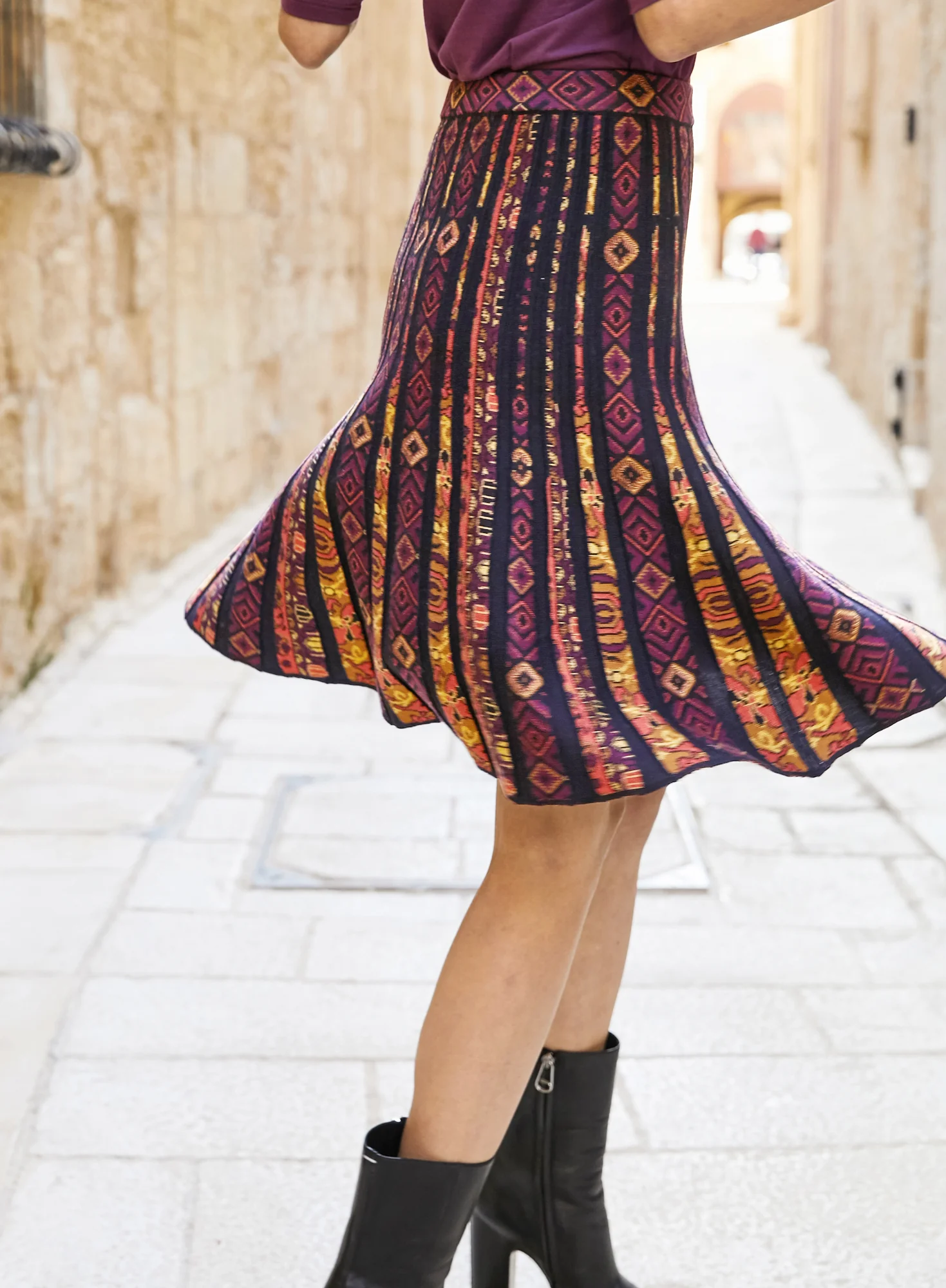 Ribbon Flare Skirt - Image 5