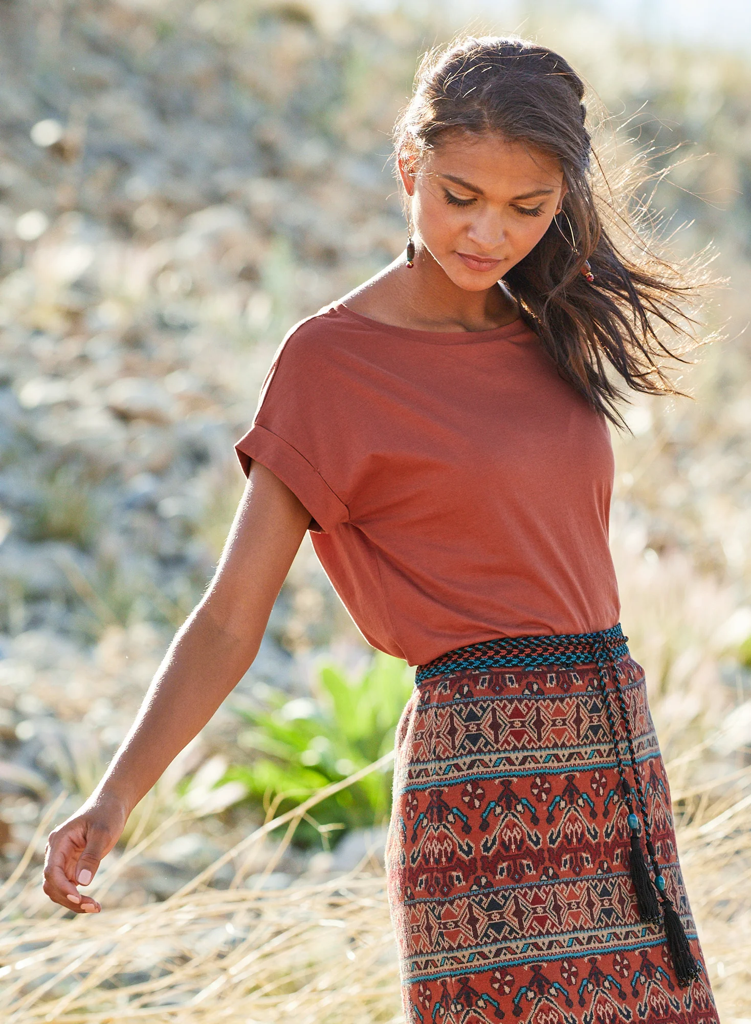 Rolled Cuff Tee - Image 6