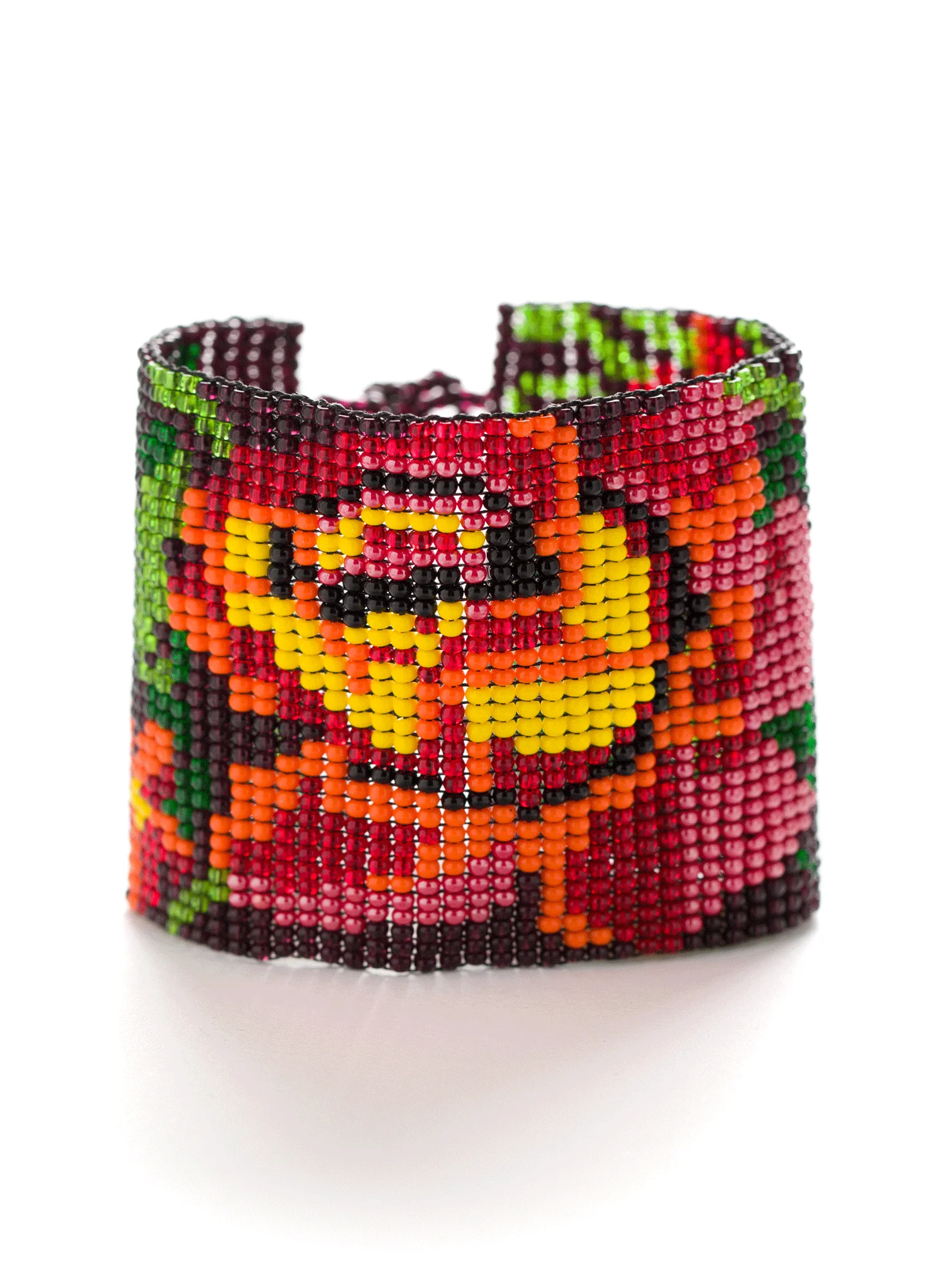Rose Beaded Cuff - Image 2