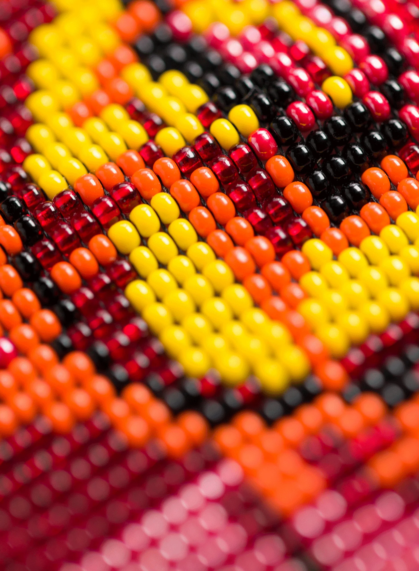 Rose Beaded Cuff - Image 3