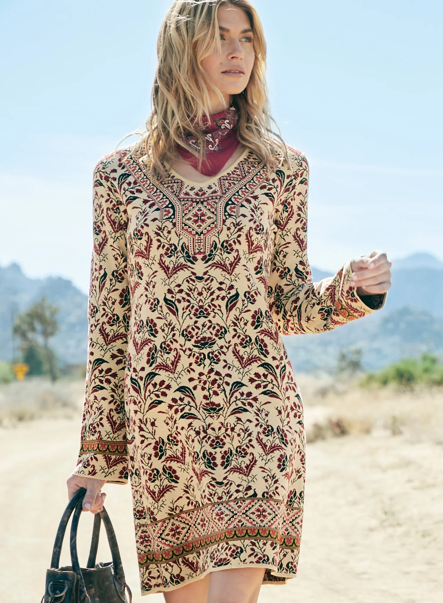 Rose Broderie Dress - Image 5