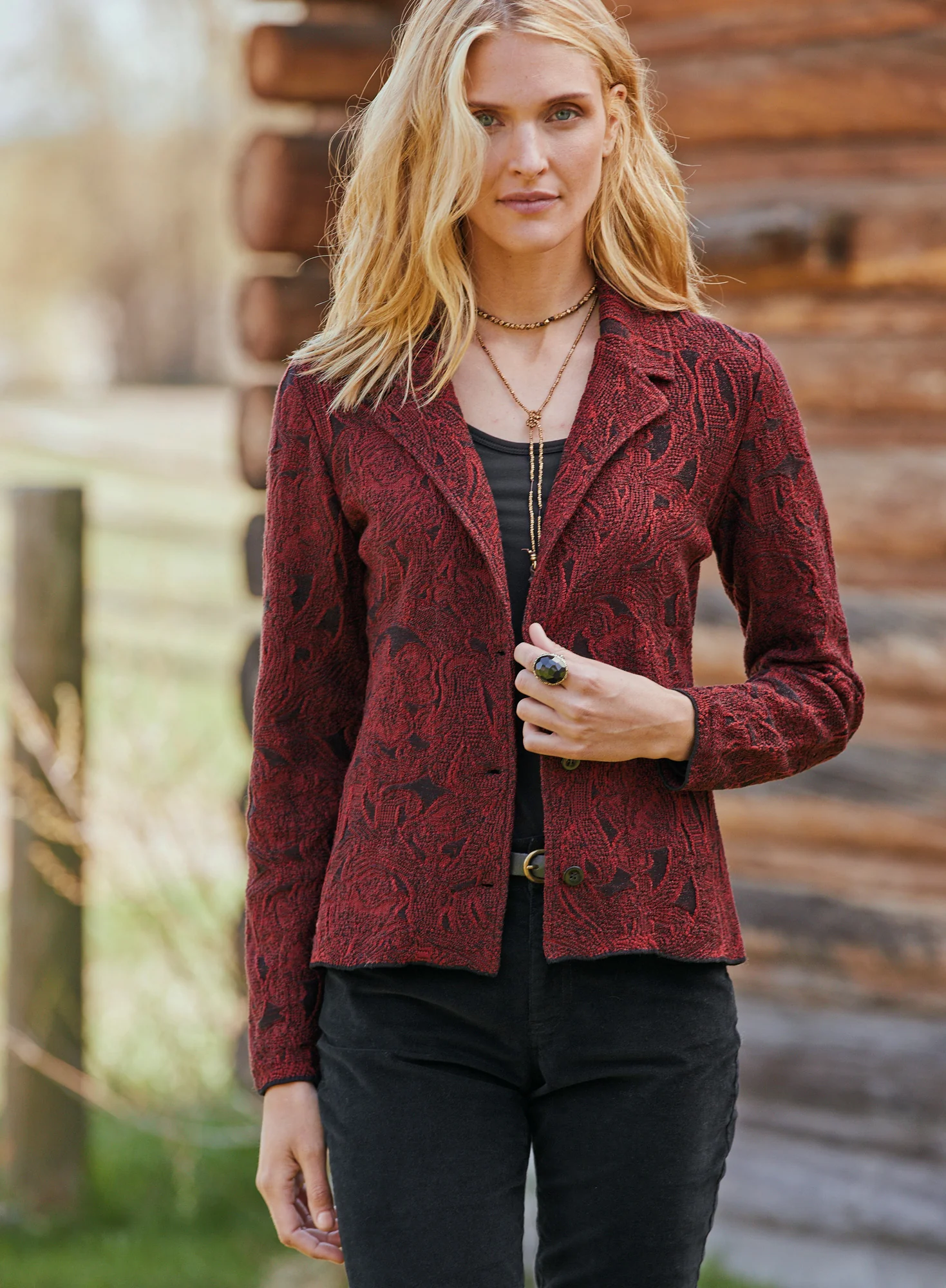 Rosemead Knit Jacket - Image 7