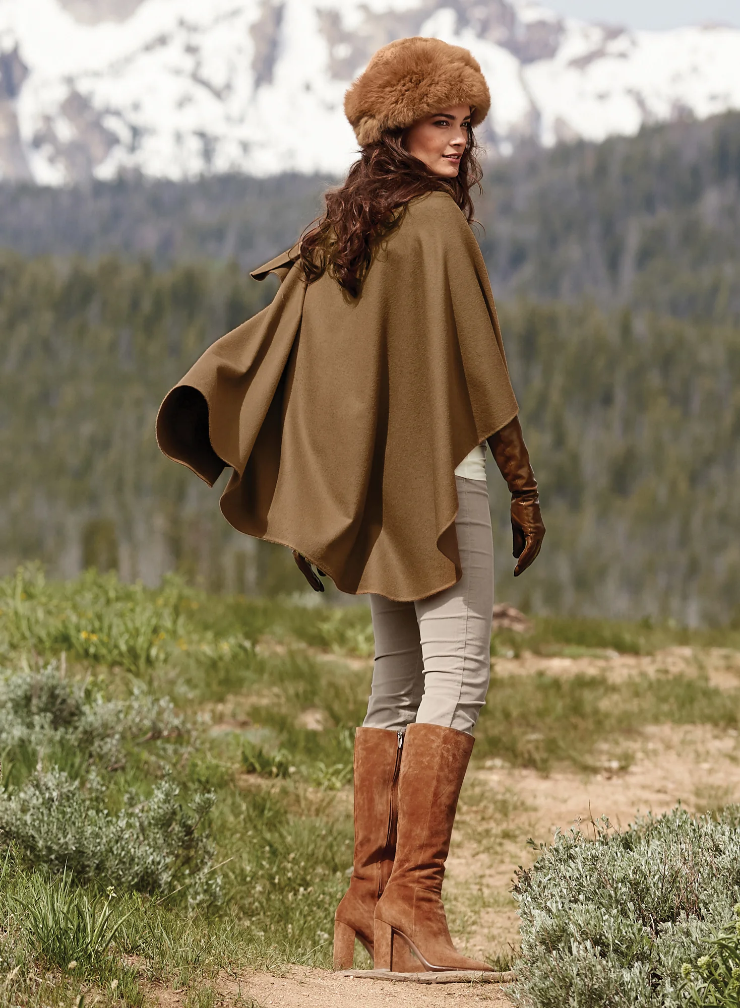 Royal Alpaca Ruana - Image 2
