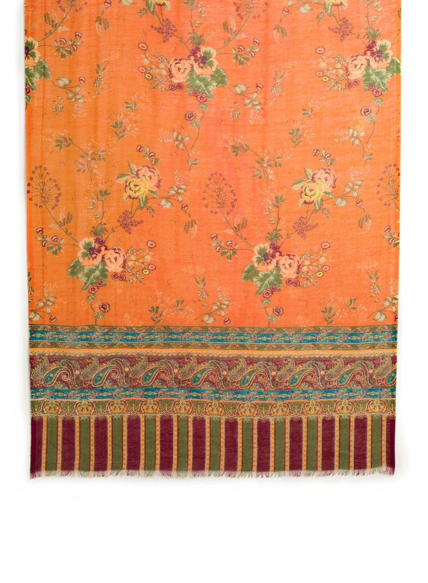 Saffron Flower Shawl