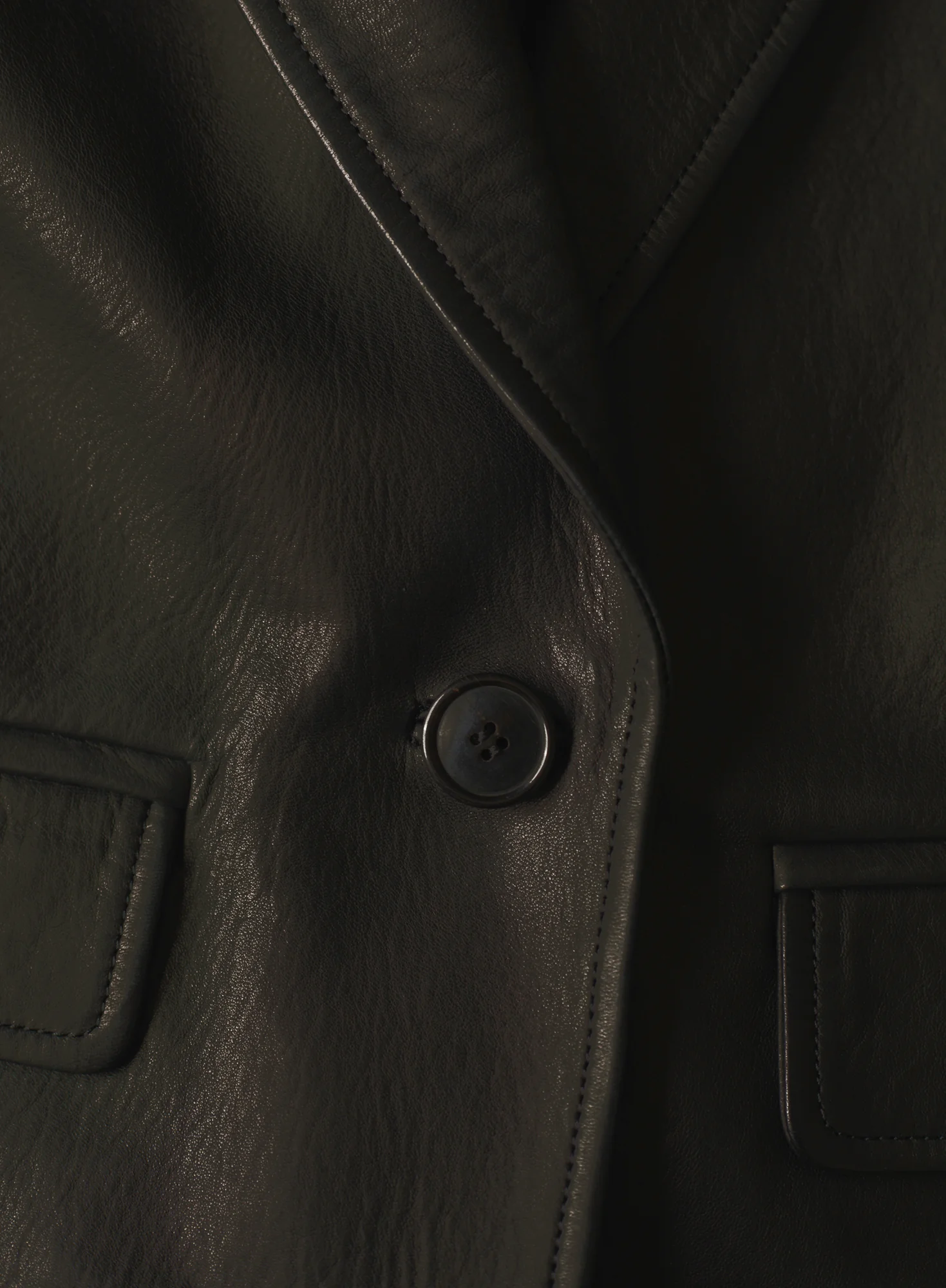 Saint Martins Leather Jacket - Image 3