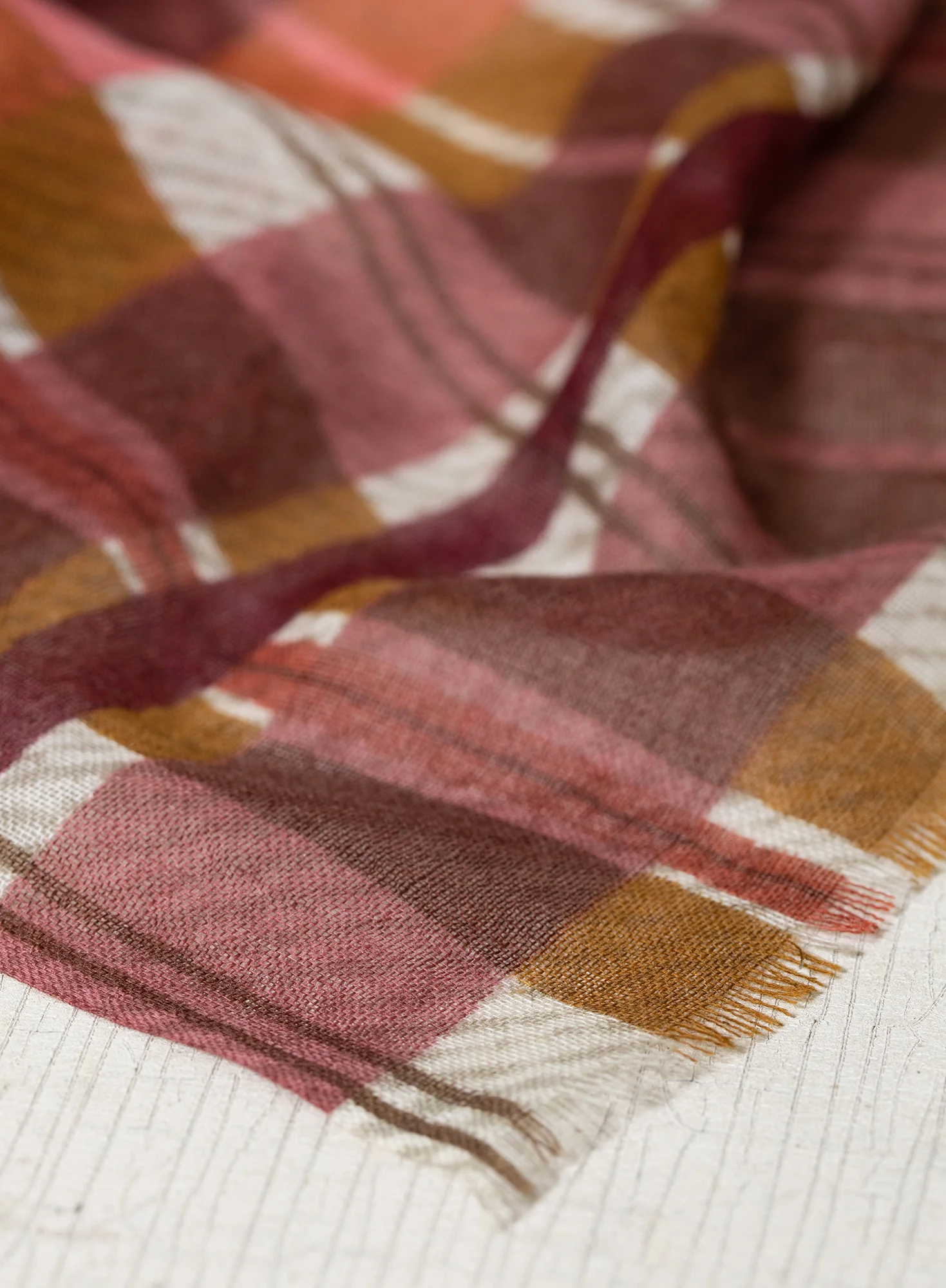 Sandia Plaid Scarf - Image 2