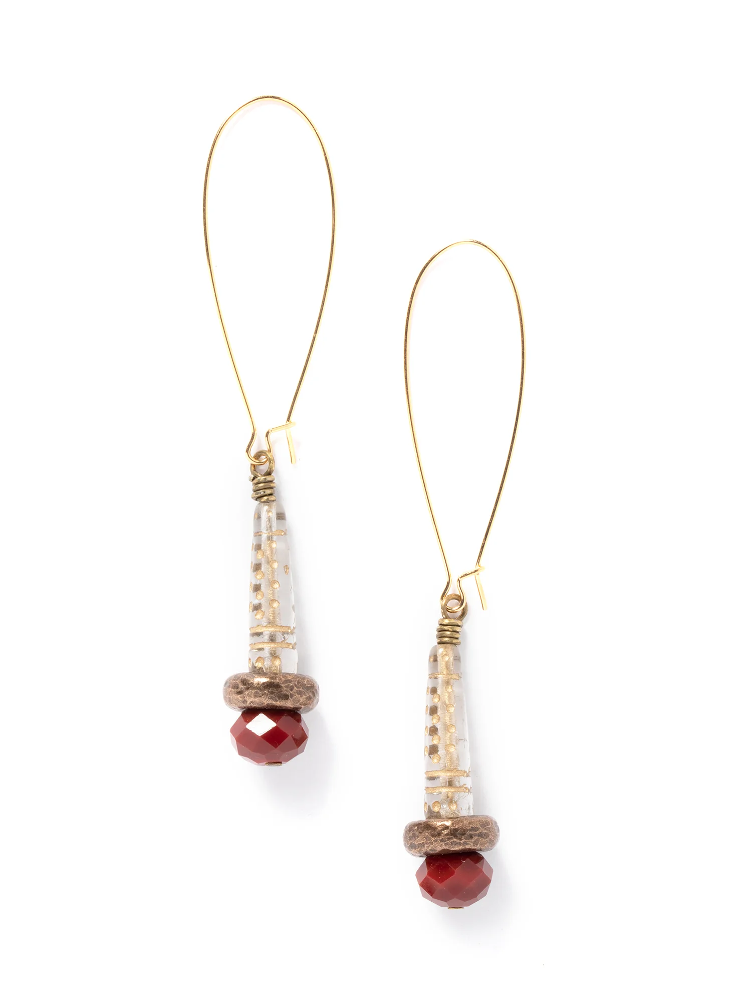 Sangria Drop Earrings