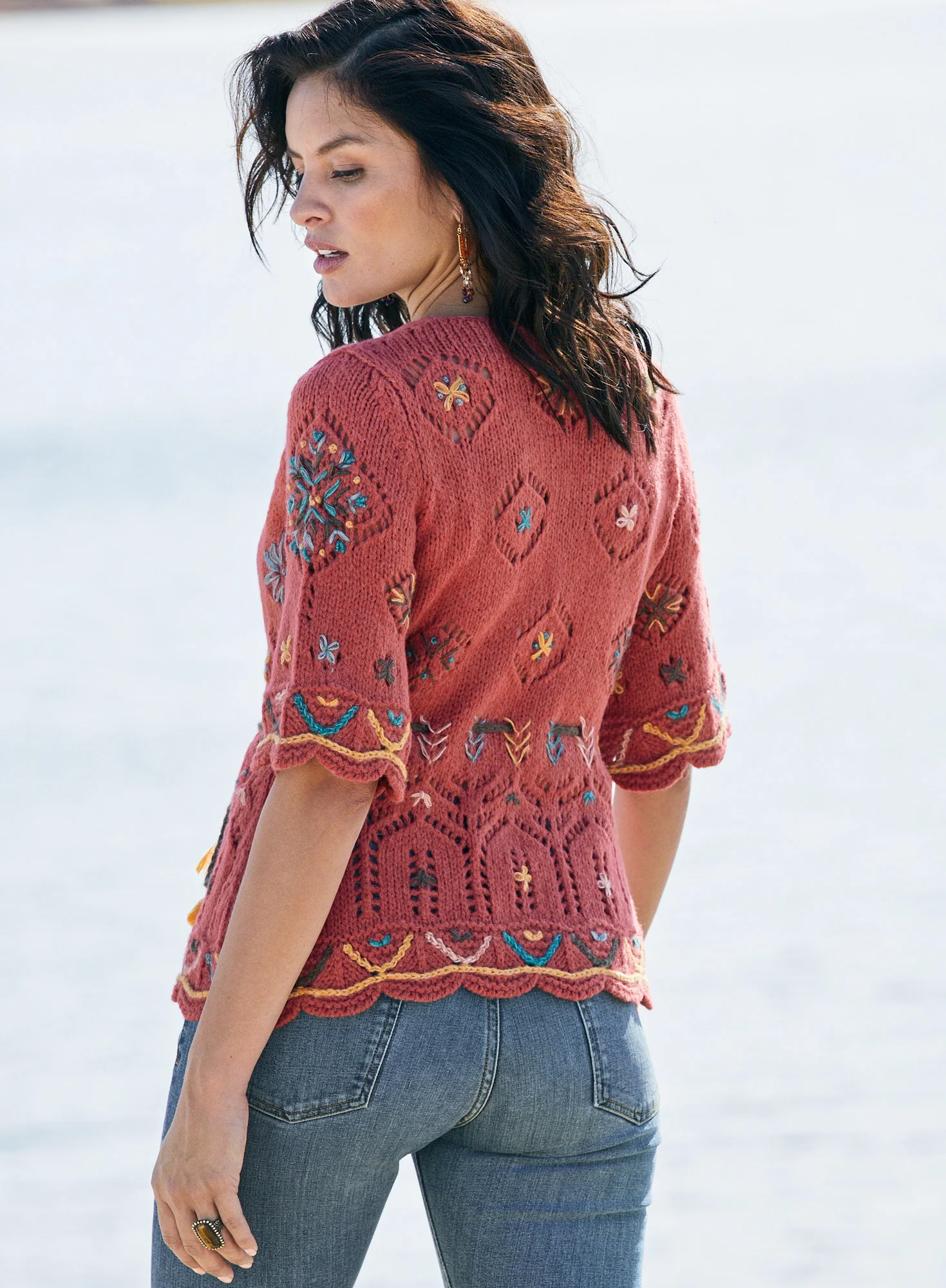 Santa Fe Wrap Cardigan - Image 2