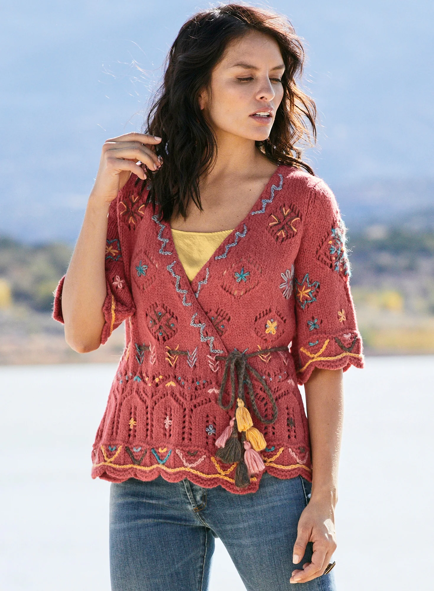 Santa Fe Wrap Cardigan - Image 5