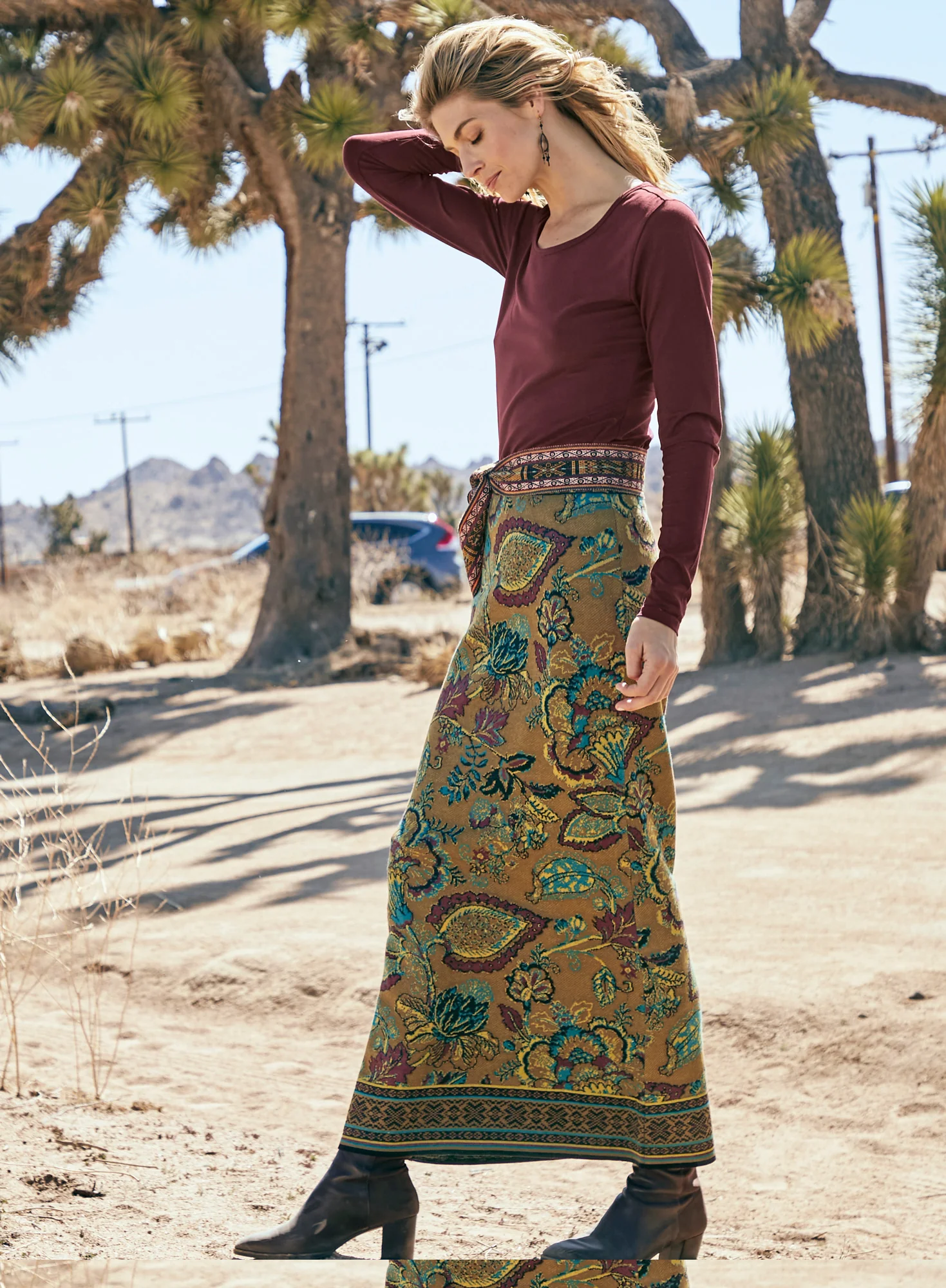 Scenic Route Maxi-Skirt - Image 5