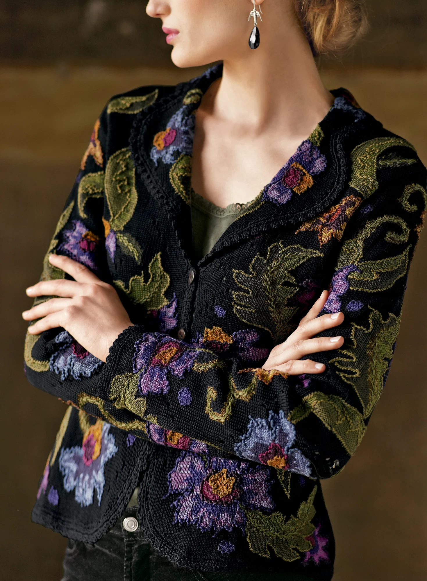 Shadow Blossom Jacket
