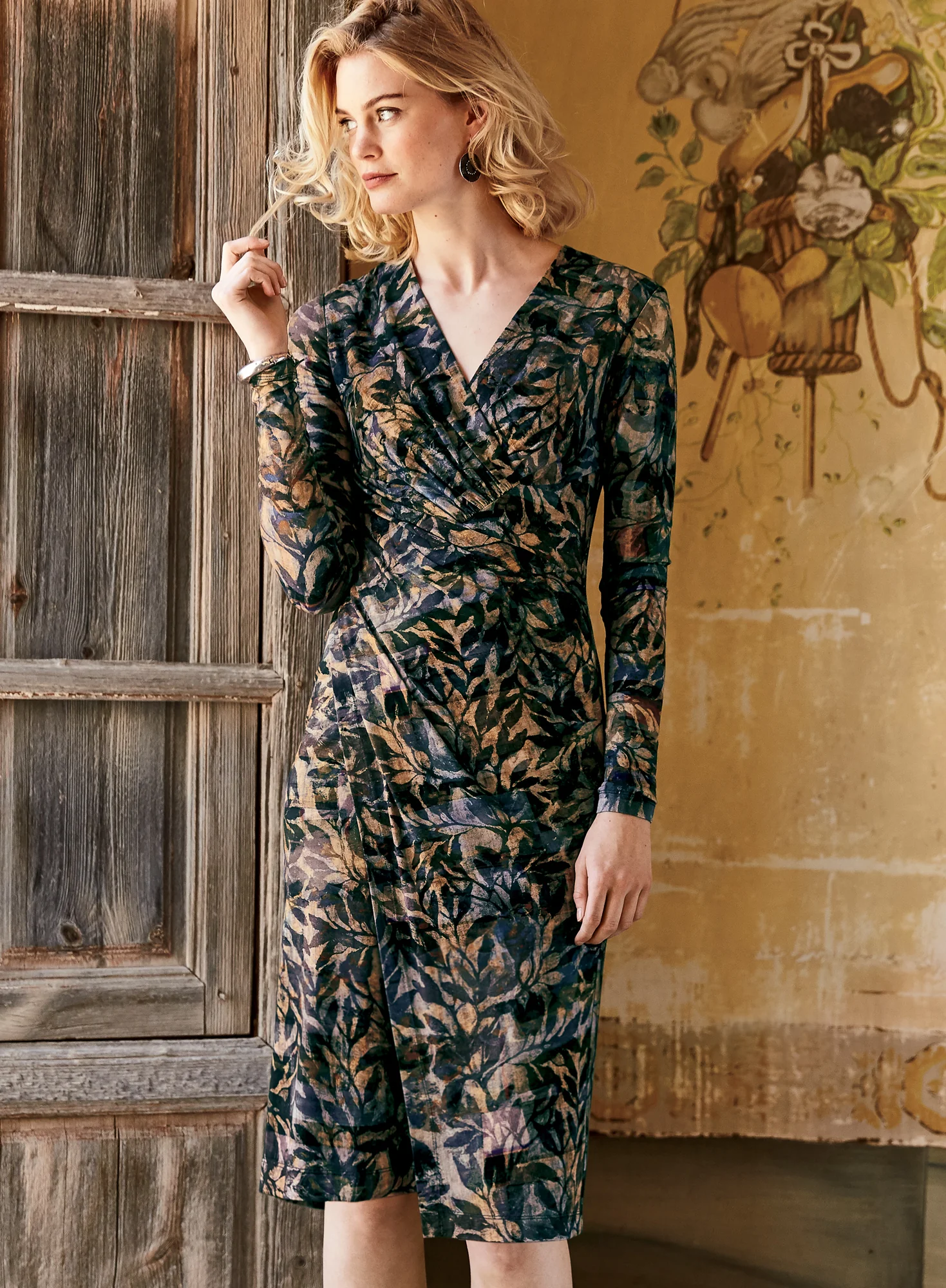 Shadow Vine Dress