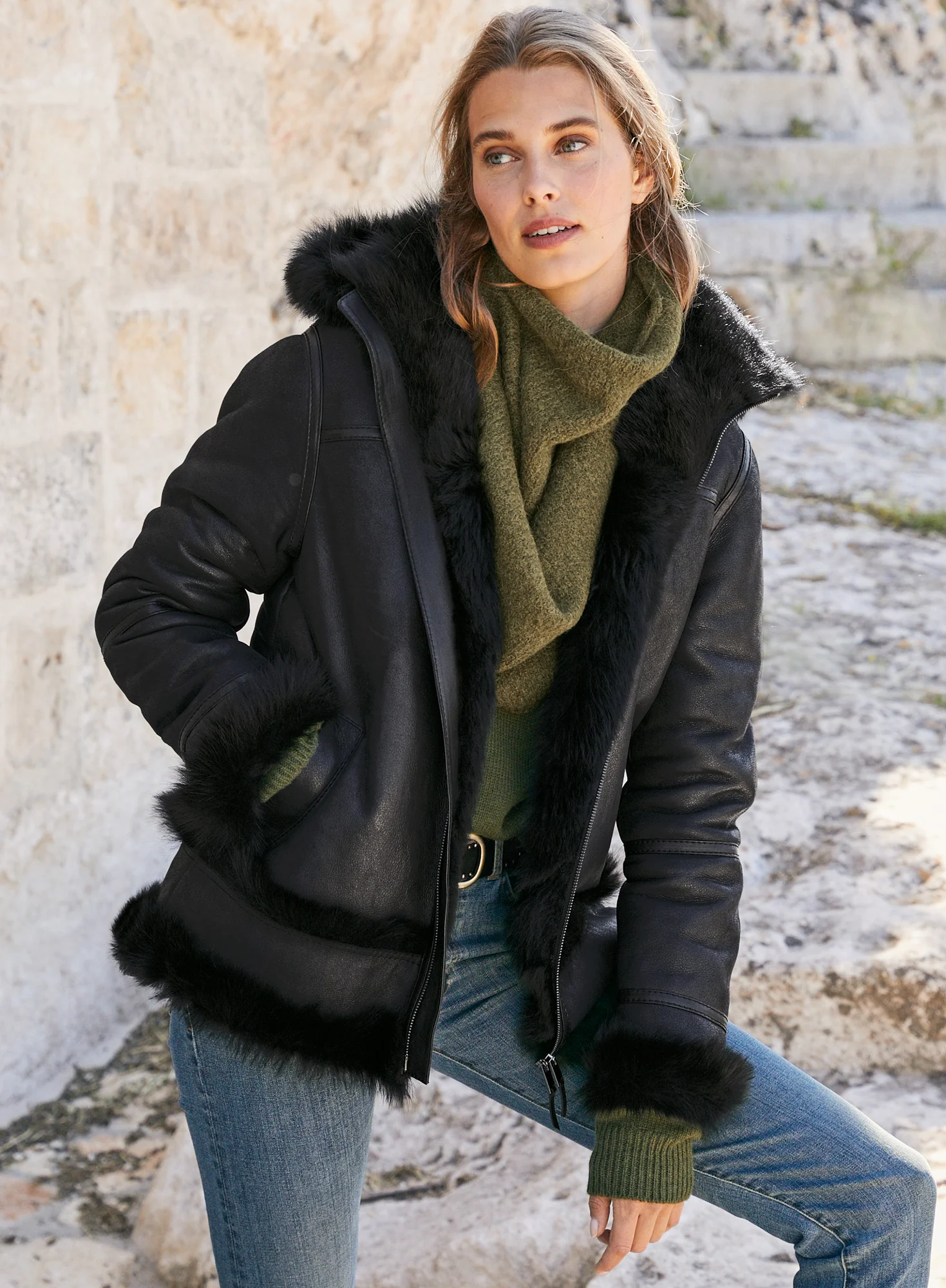 Shearling Noorvik Coat